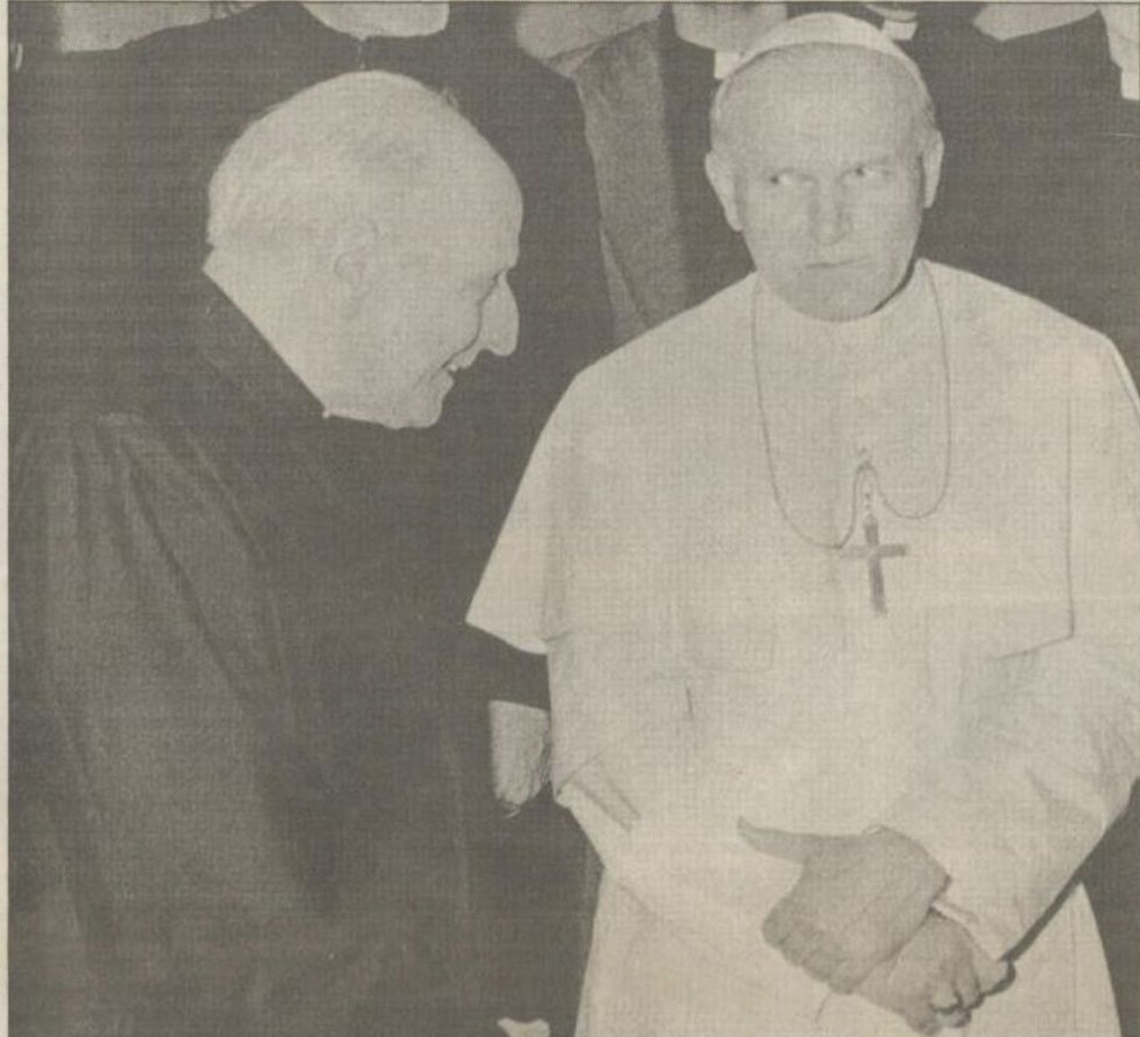 Juan Pablo II y Arrupe