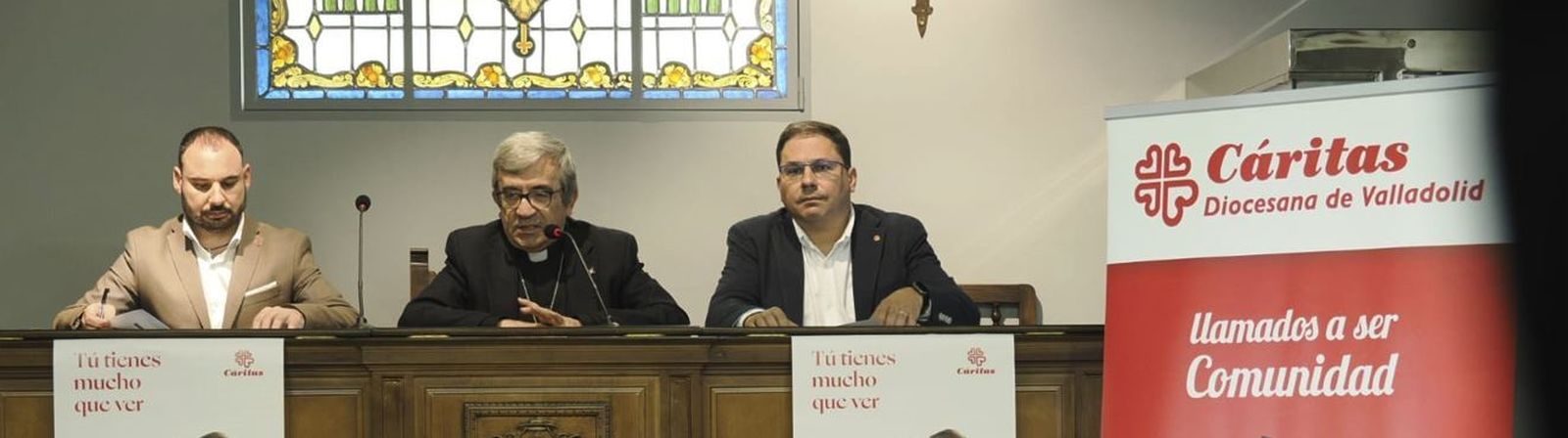 Presentación informe de anual de Cáritas Valladolid