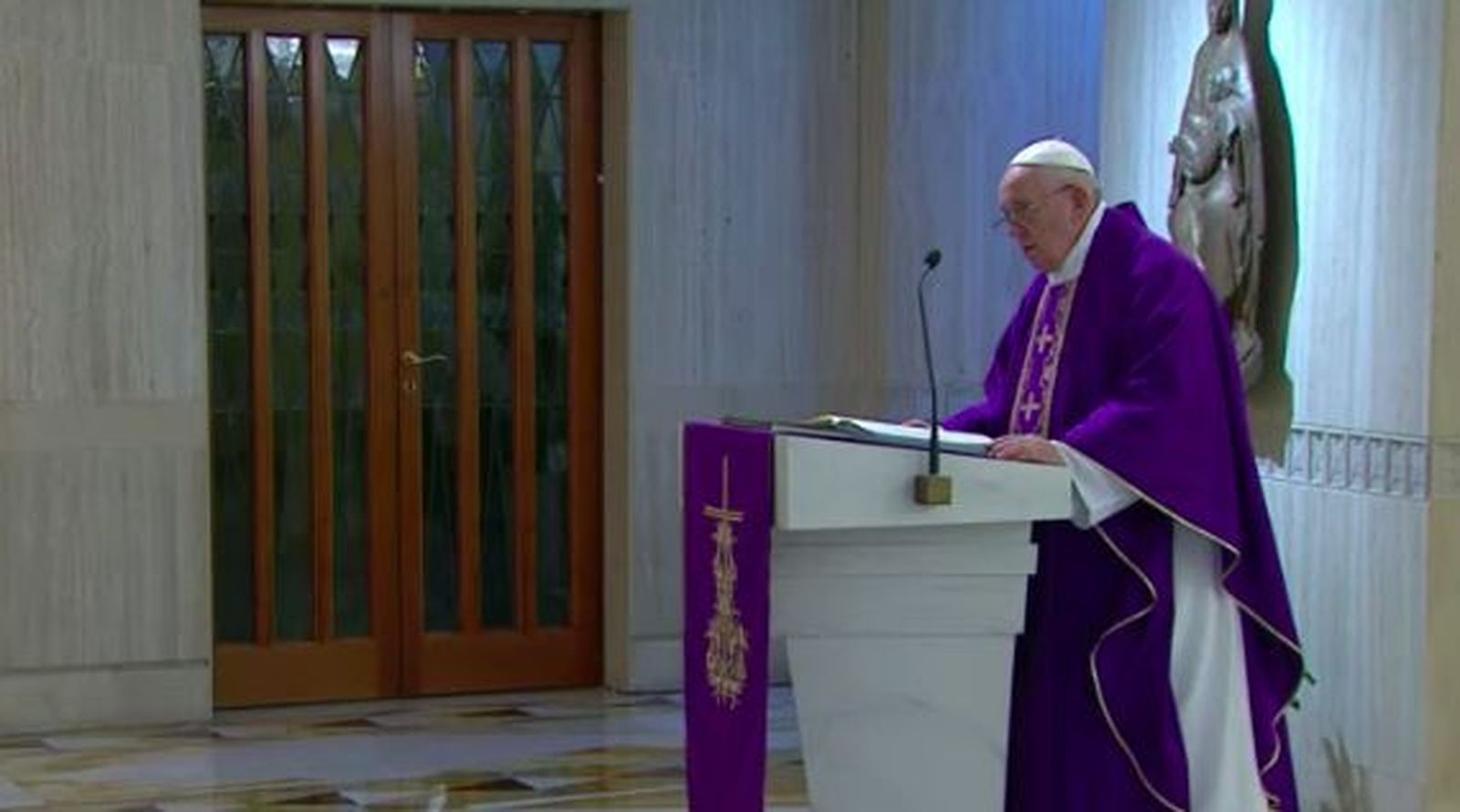 Misa del Papa en Santa Marta