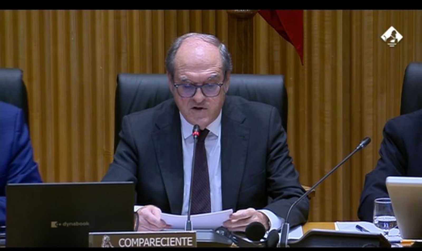 Gabilondo, en su comparecencia