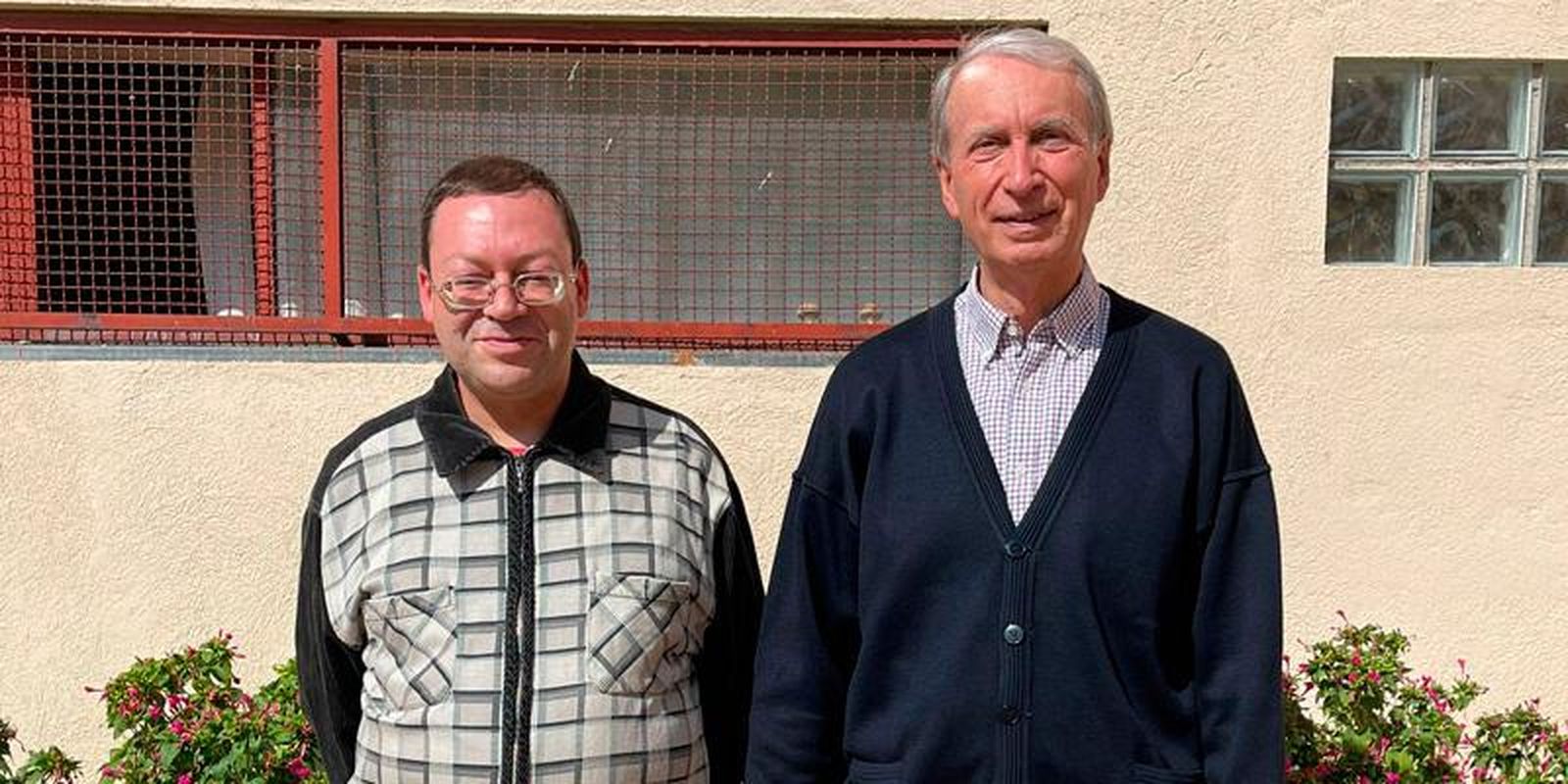 Juan Carlos Antona (izda.) y Juan Fernández de la Cueva (dcha.