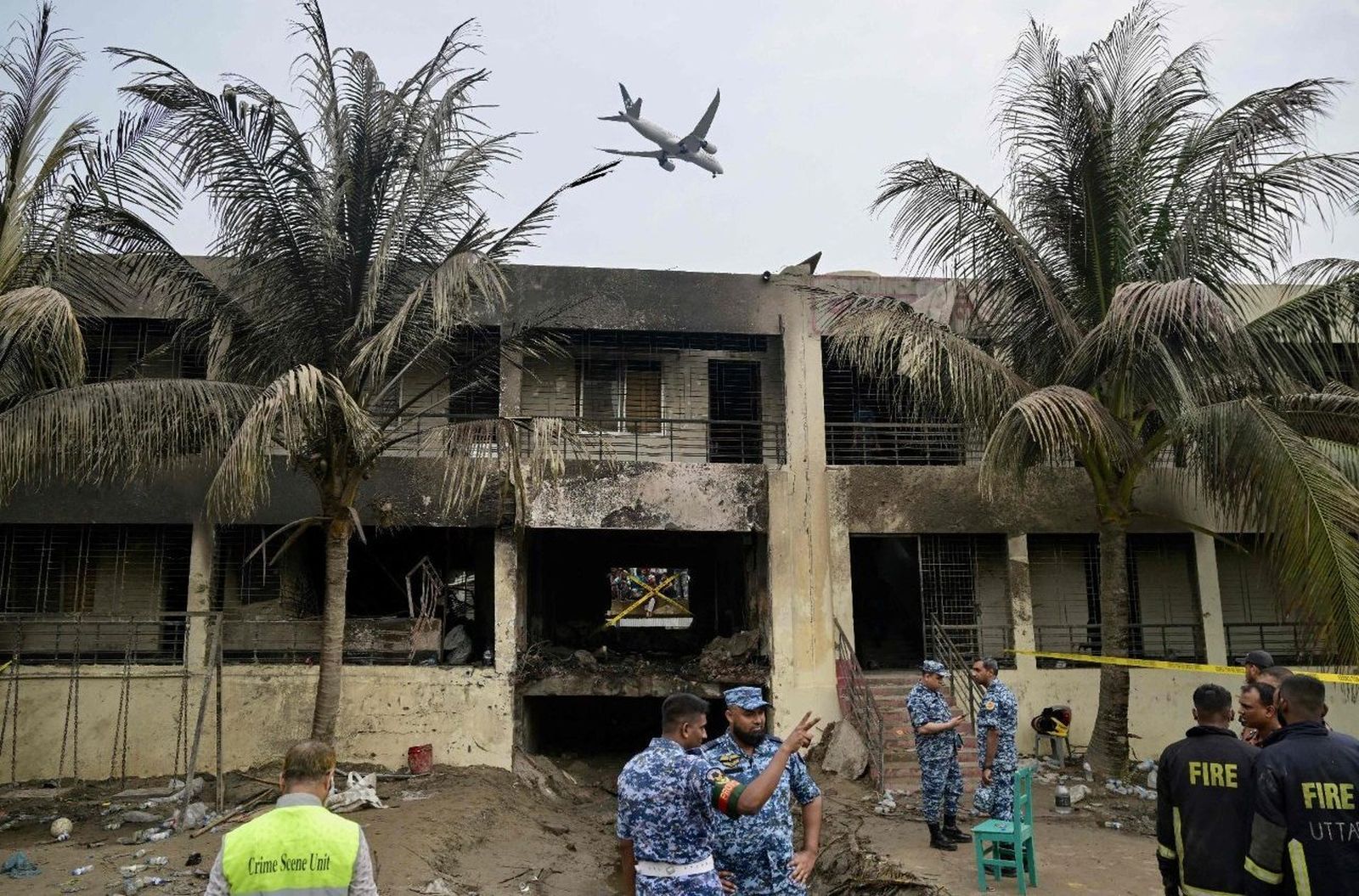 Accidente aéreo en Bangladesh
