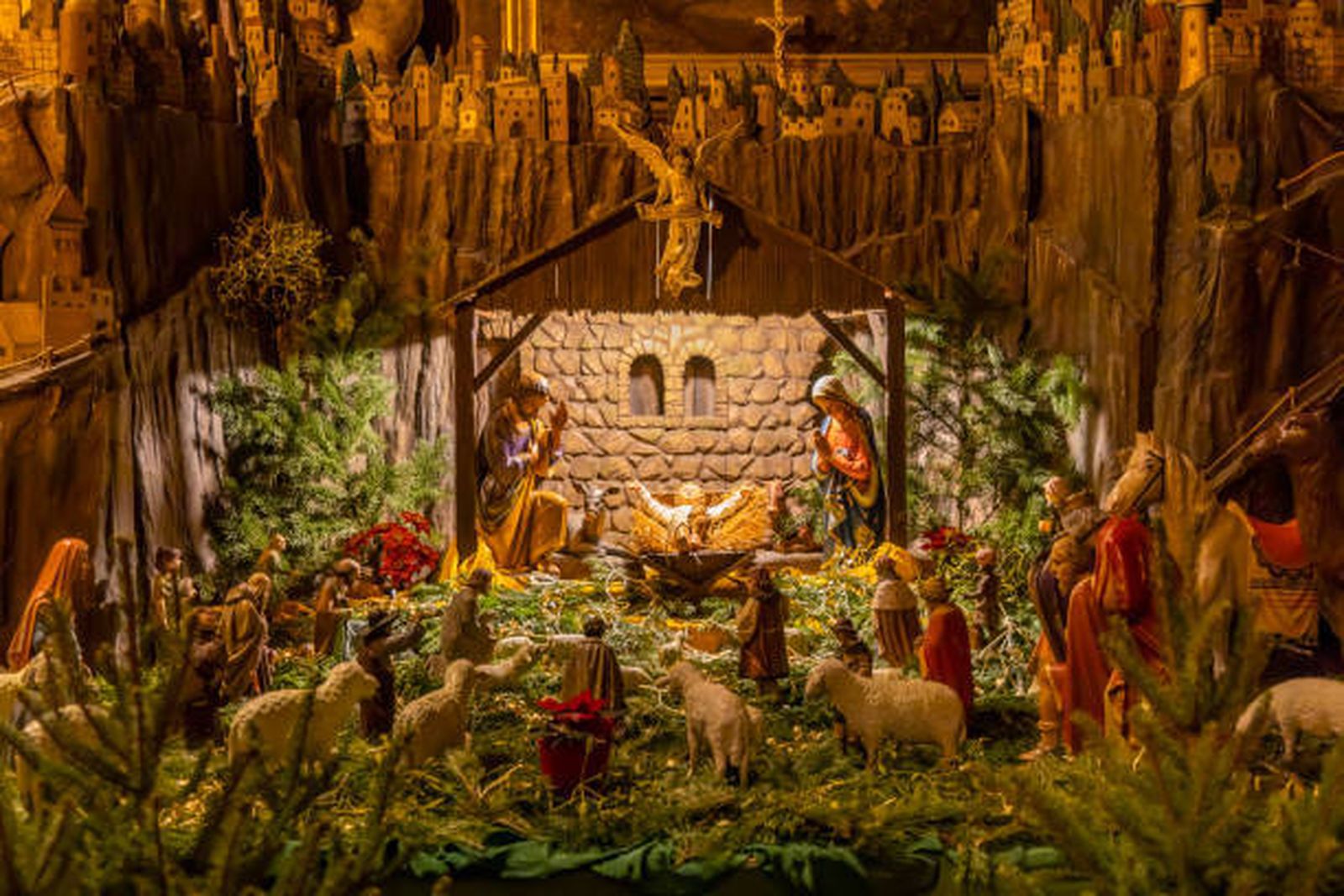 ❤¡Miraré al pesebre pobre, para ser pesebre con Él!