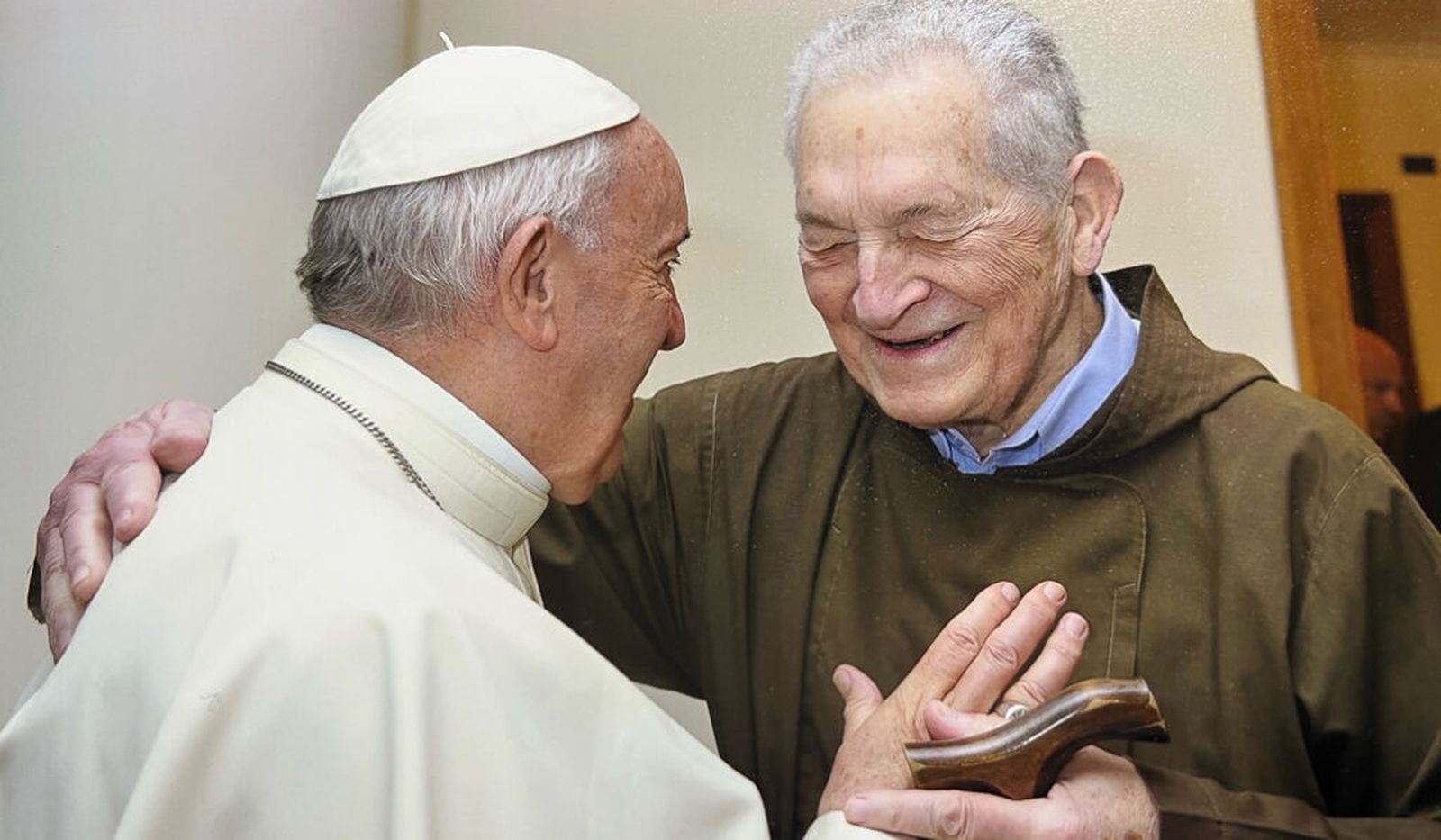 Luis Dri, con el Papa Francisco