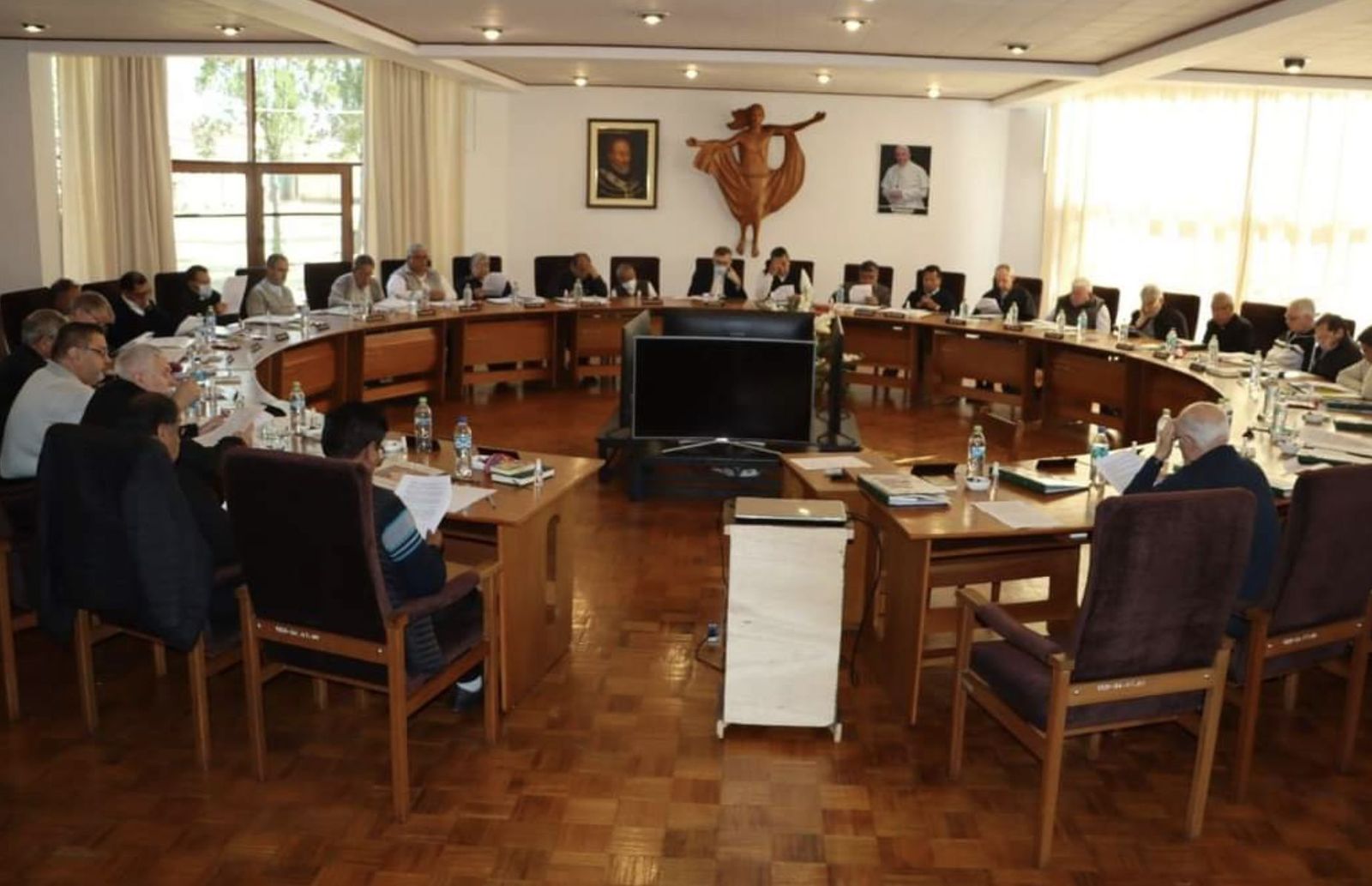 Los obispos de Bolivia, en la plenaria