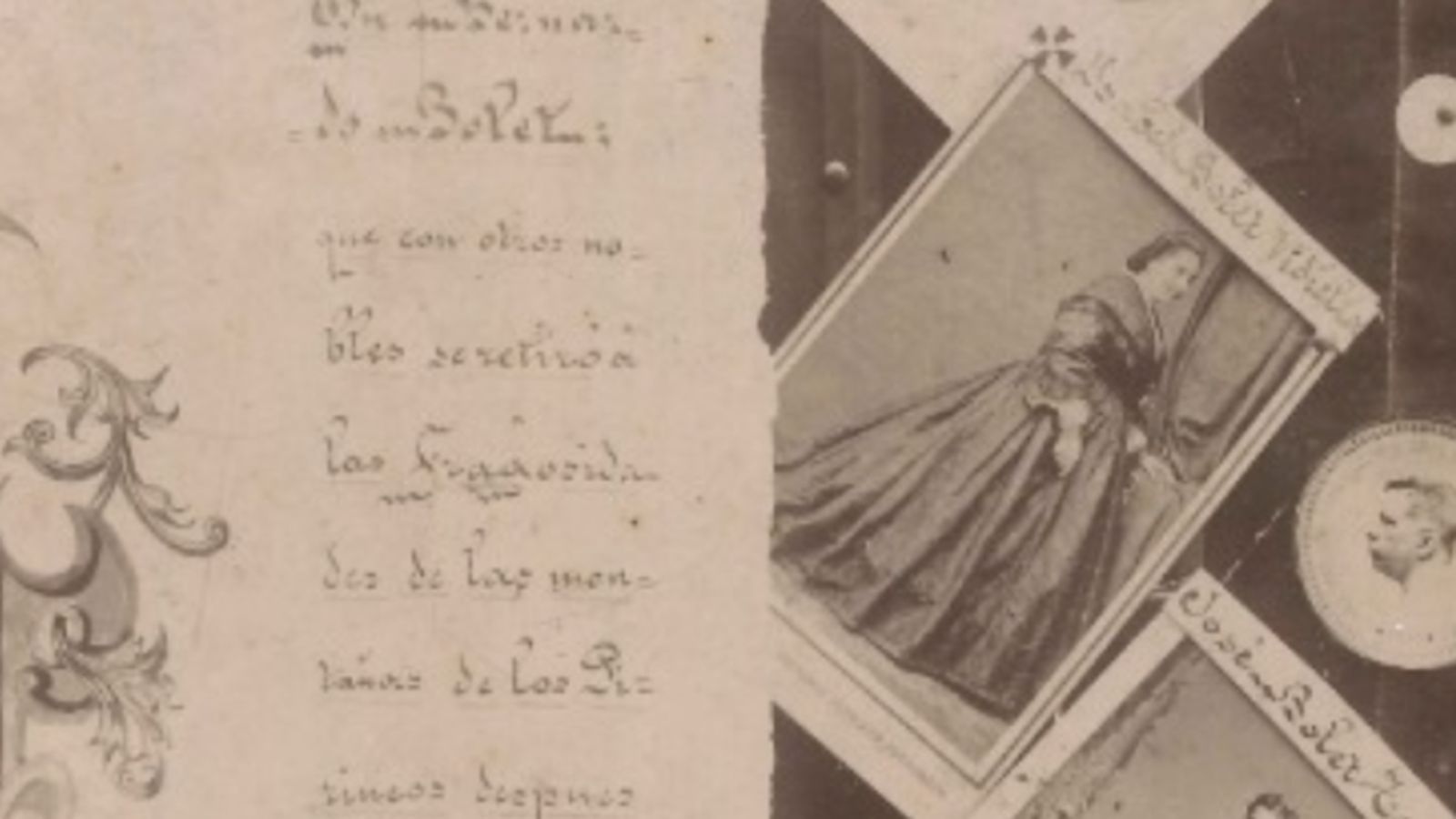 La barcelonesa, en la única imagen que se tiene de ella