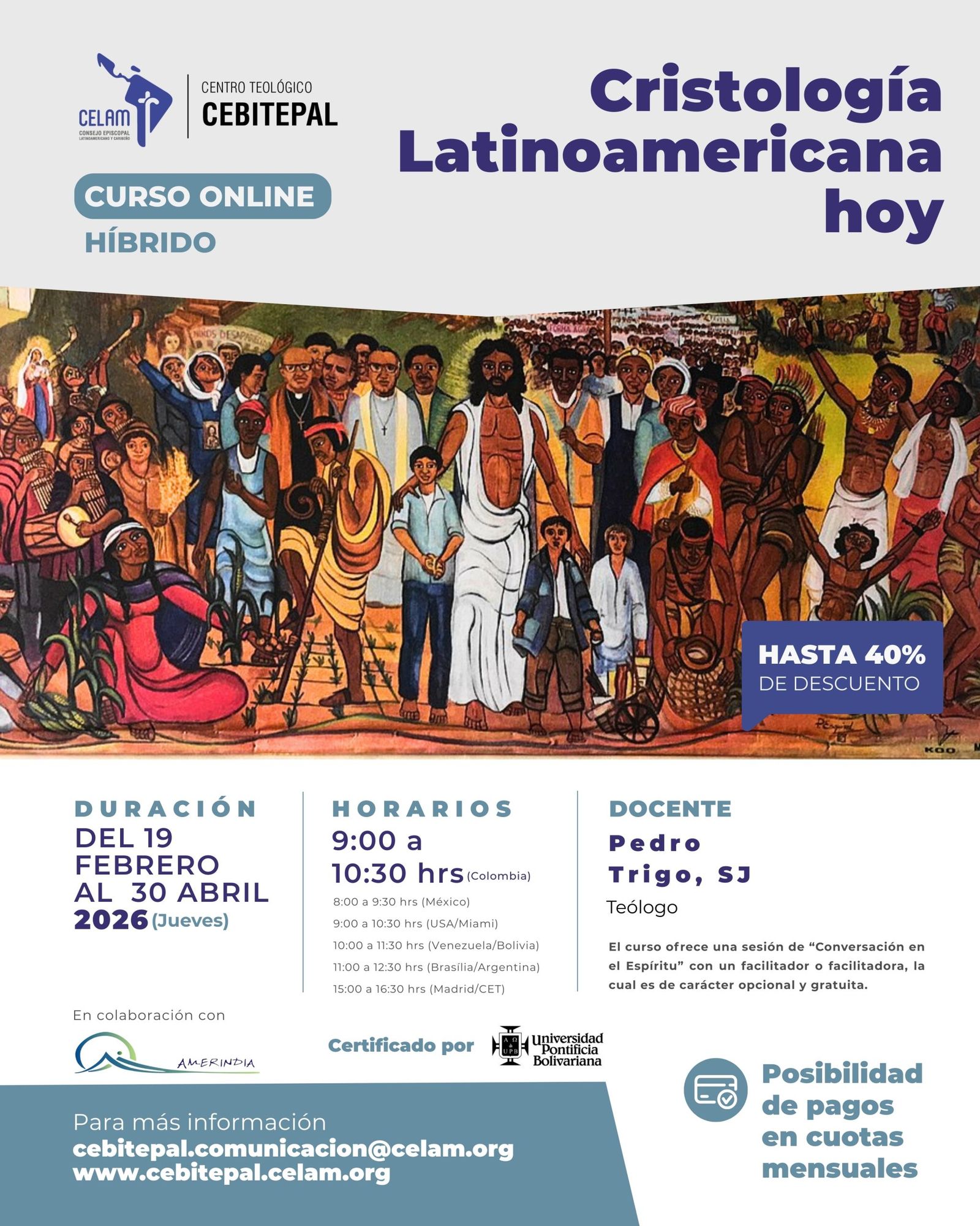 Curso de Pedro Trigo en Cebitepal