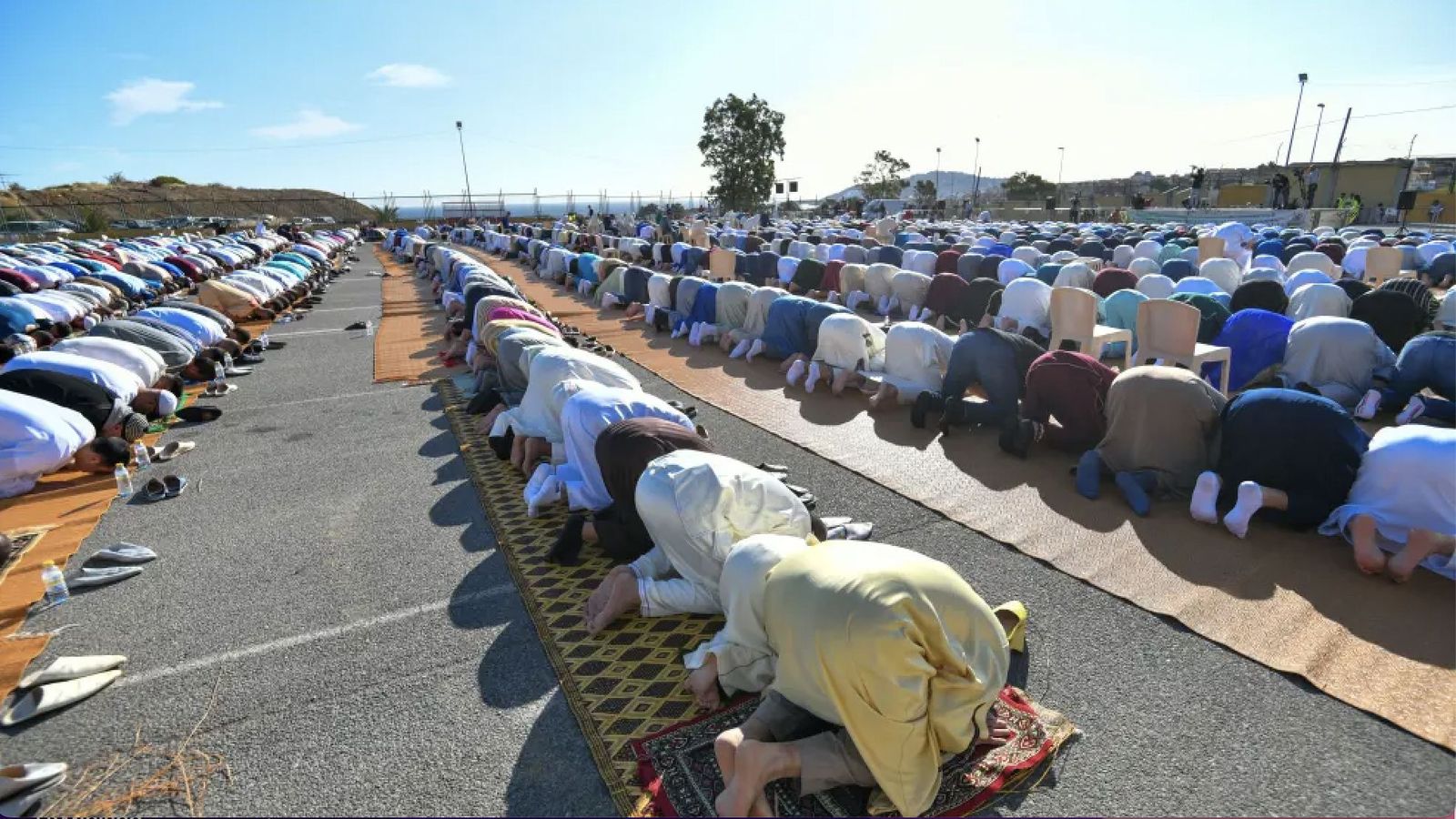 Rezo en el mes de ramadán en Ceuta
