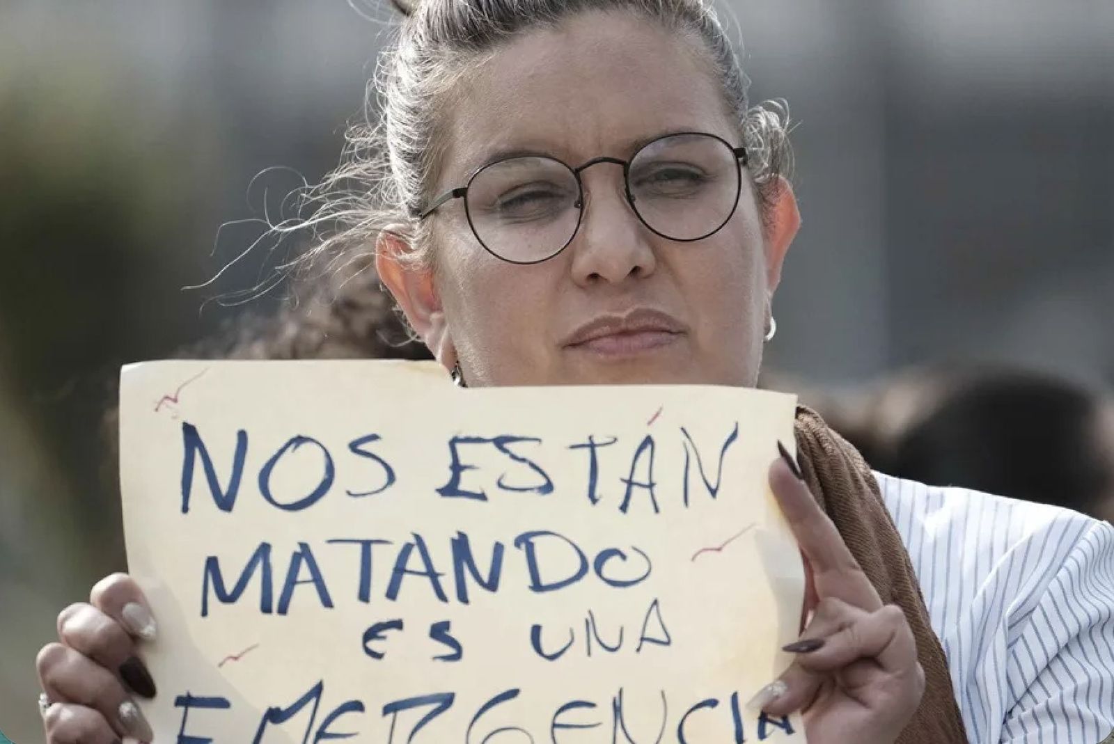 Manifestación contra la violencia machista