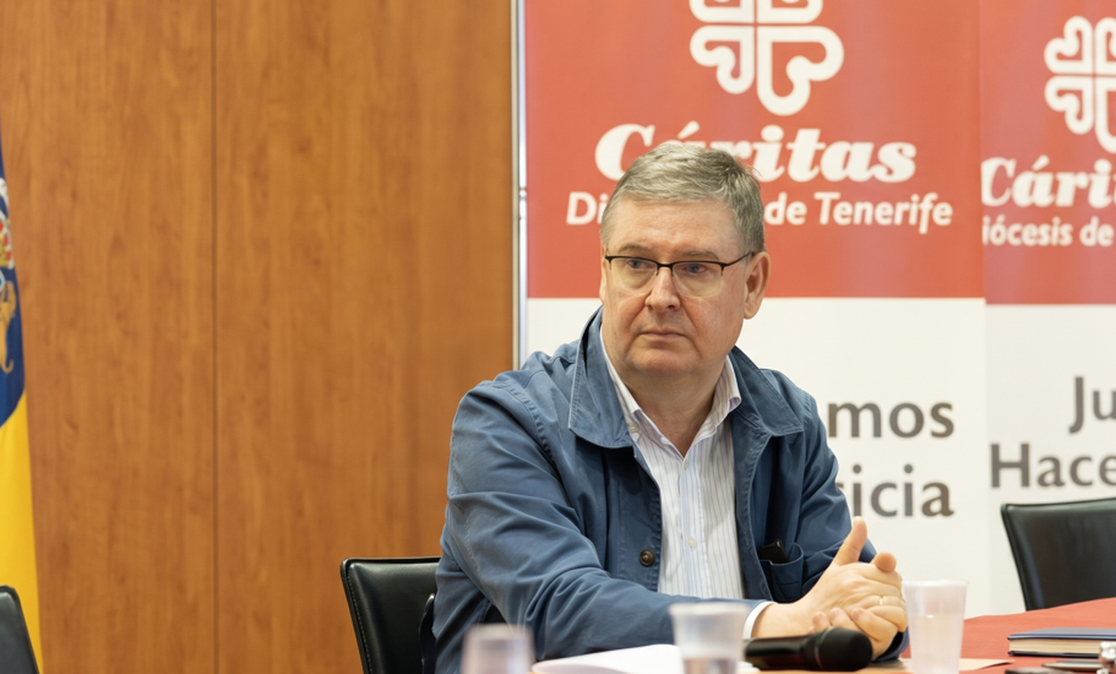 Juan Rognoni, en Tenerife.