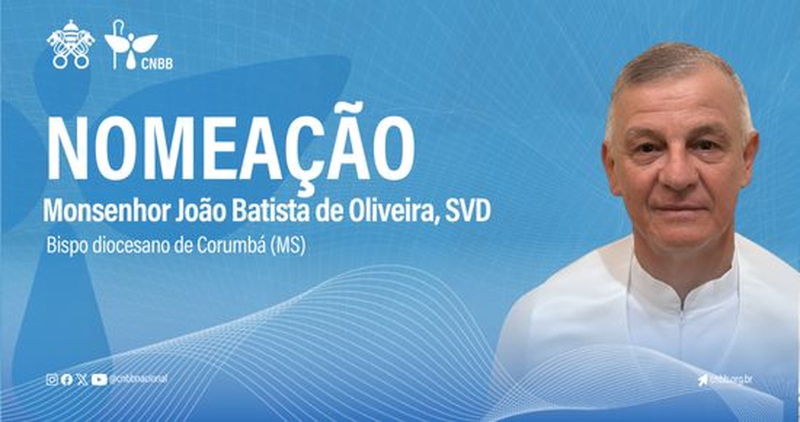 Obispo electo de Corumbá (Brasil)