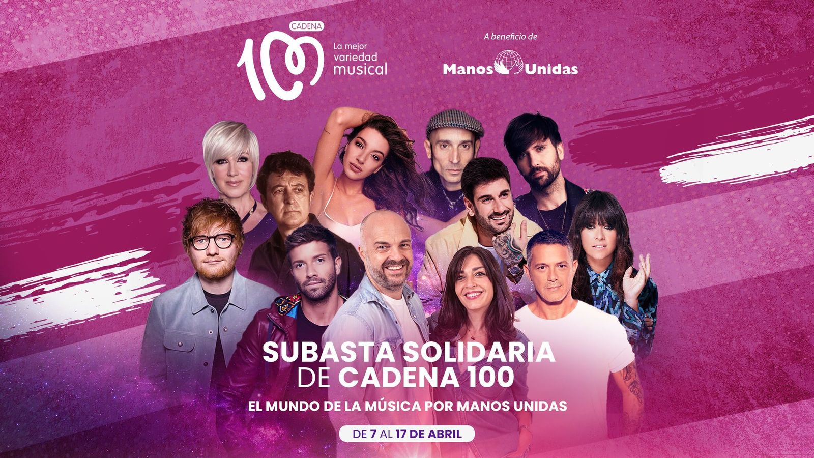 CADENA 100 y Manos Unidas. Subasta solidaria