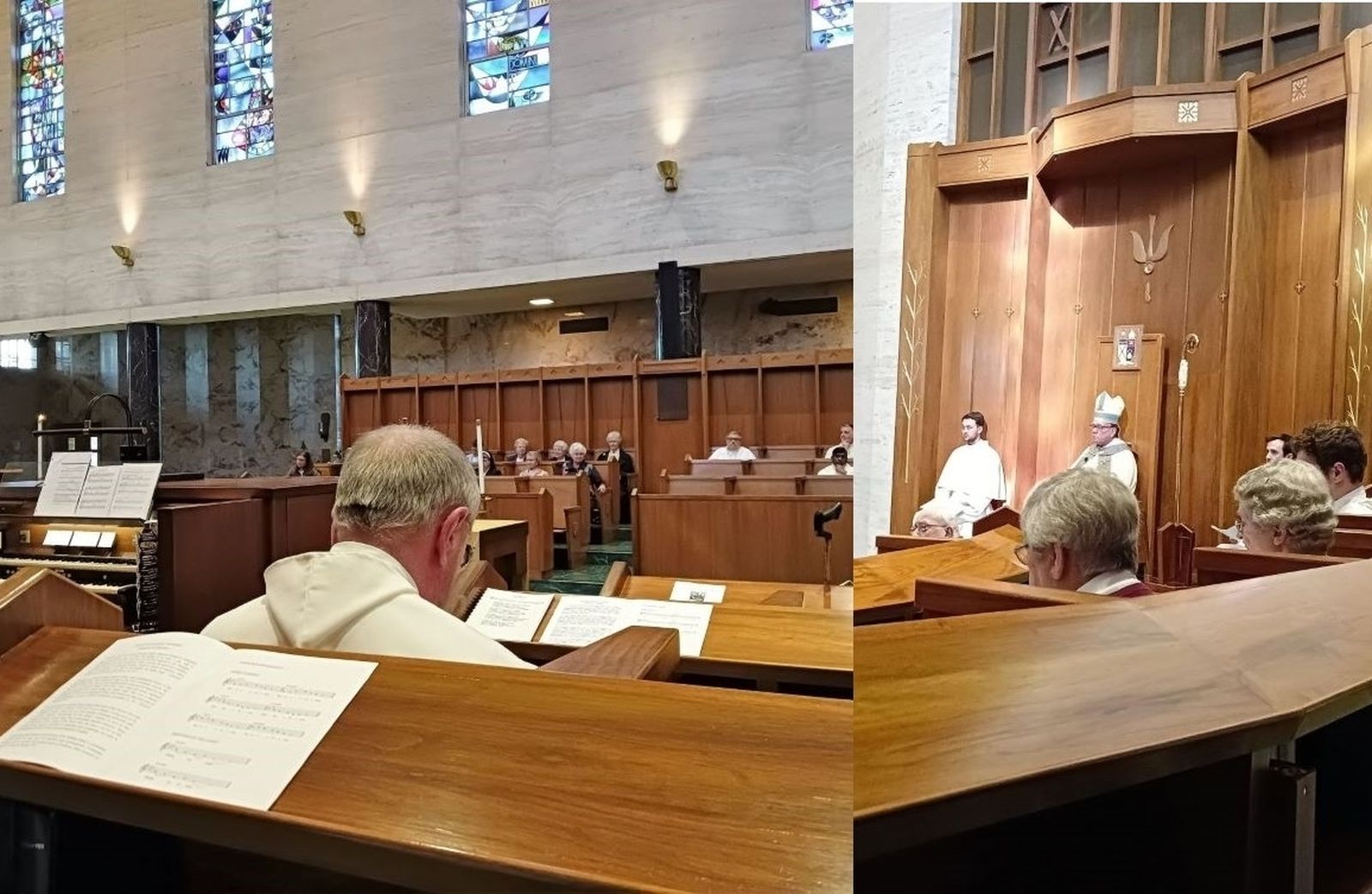 Vísperas con los norbertinos