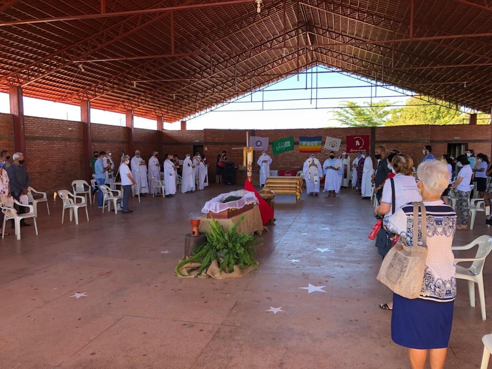 Misa de Cuerpo Presente de Casaldáliga - Foto: Comunidad de Ribeirão Cascalheira