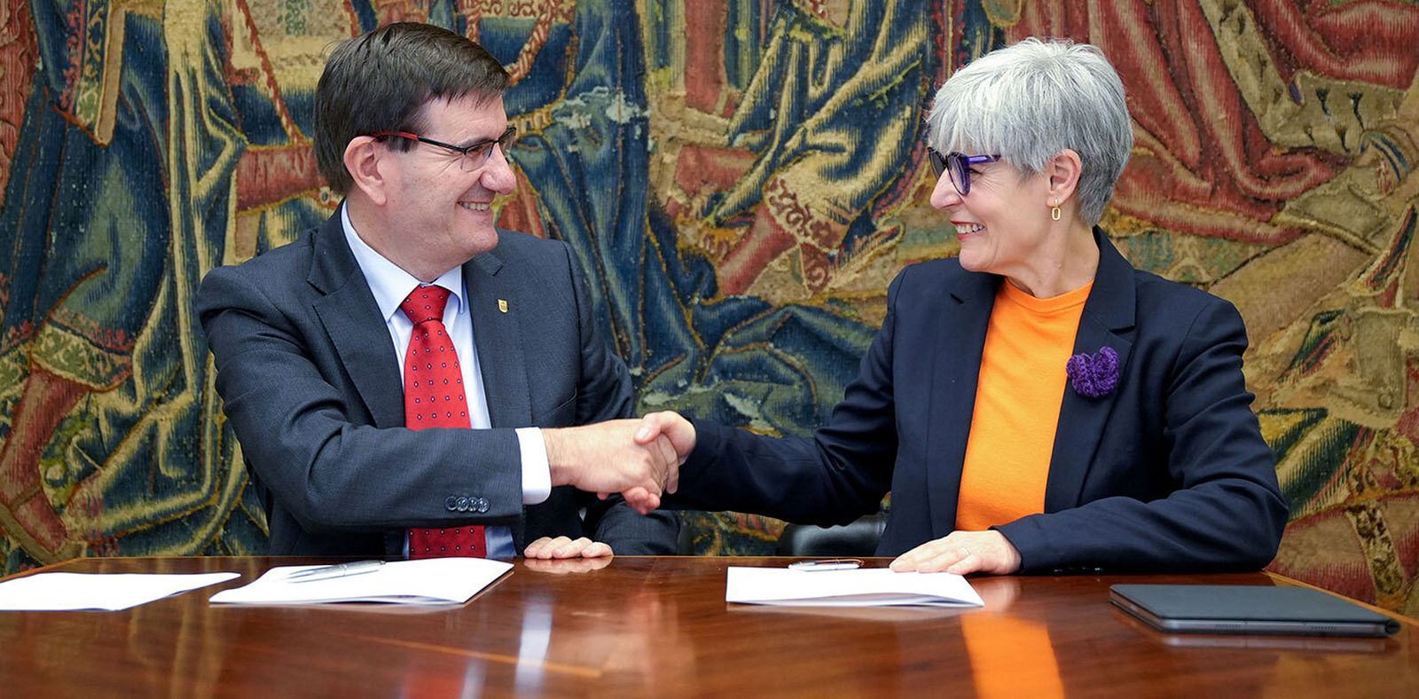 Juan José Etxeberria y Miren Elgarresta