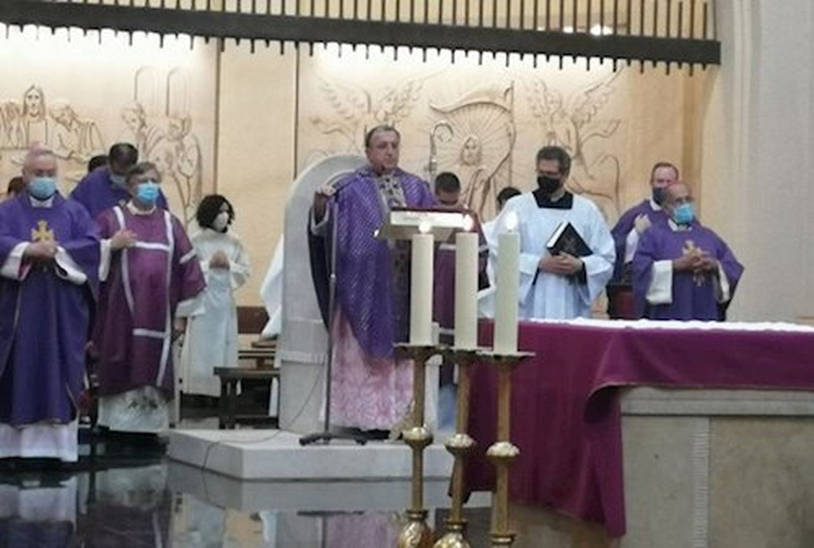 Funeral en el Cerro de los Ángeles