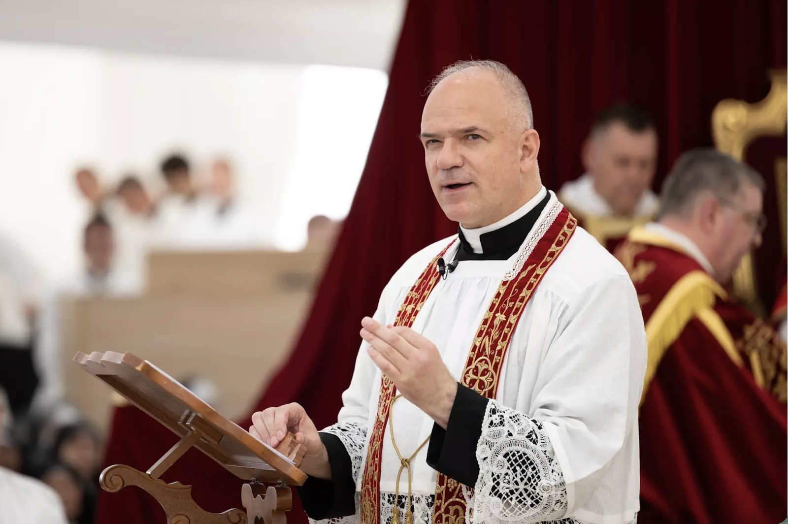 Davide Pagliarani, superior general de los lefebvrianos