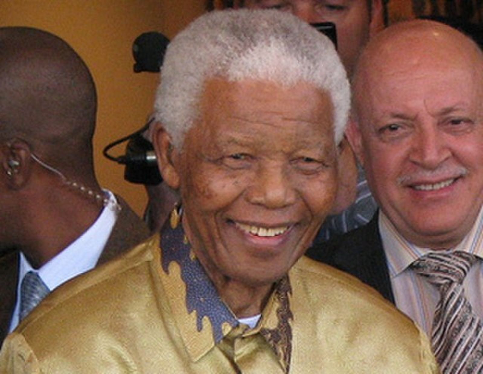 Nelson Mandela, en una imagen tomada en 2008