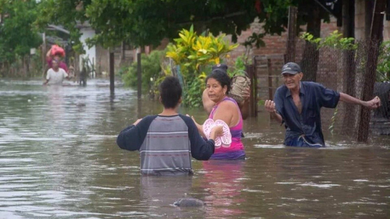 Inundaciones en Cuba