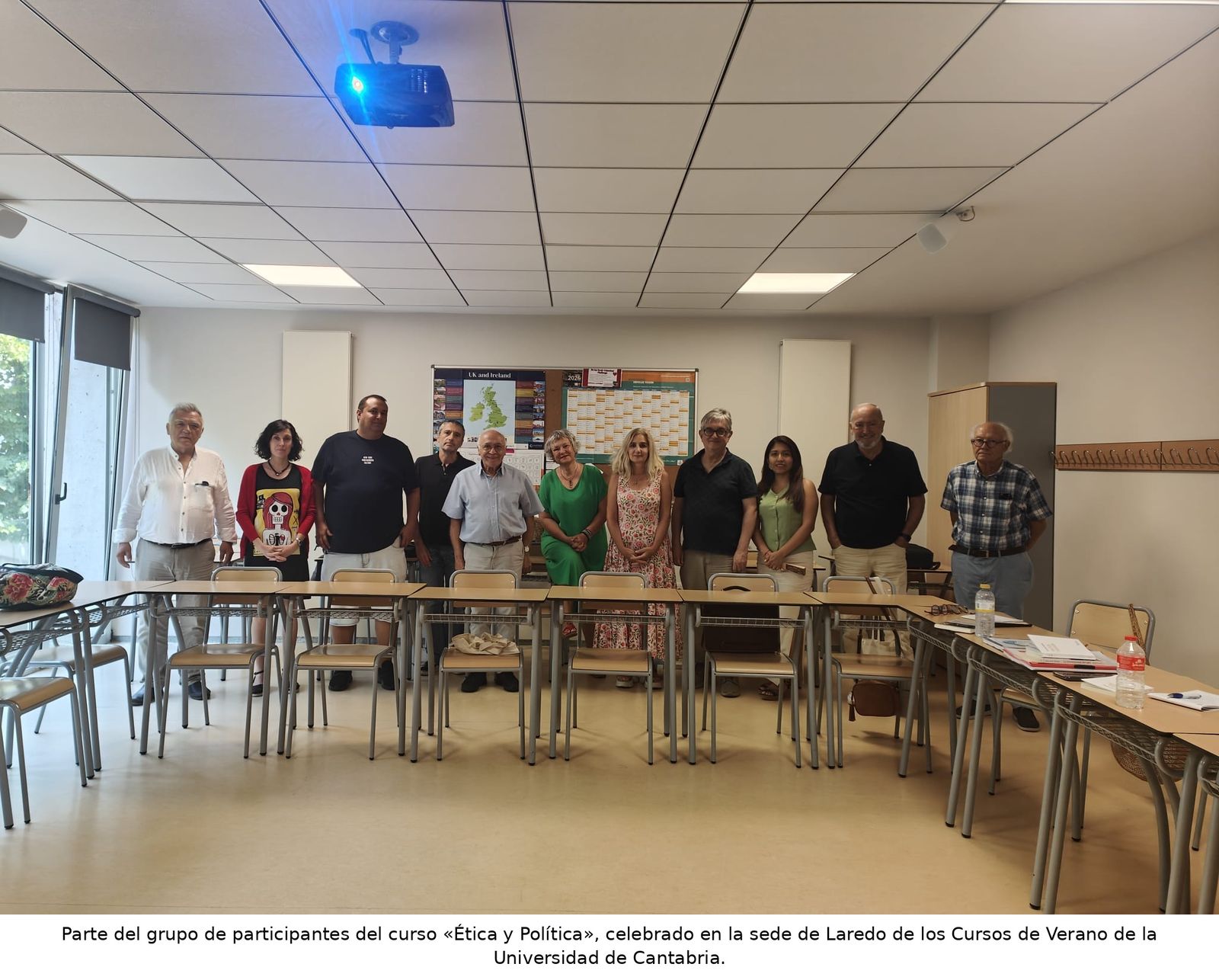 Participantes en el curso