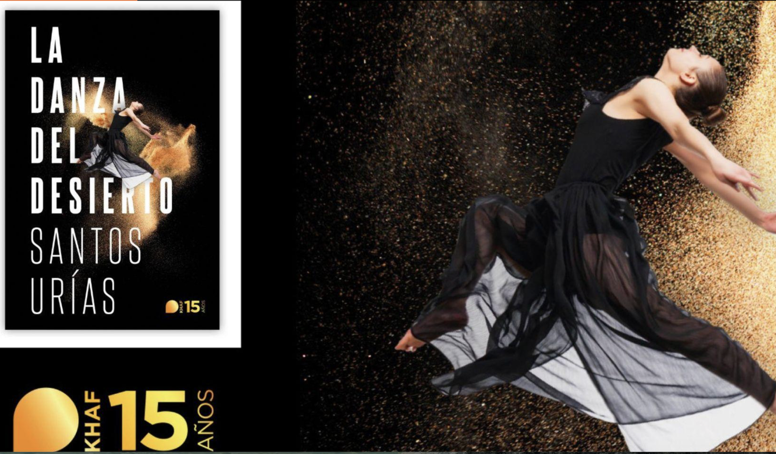 'La danza del desierto', el último libro de Santos Urías