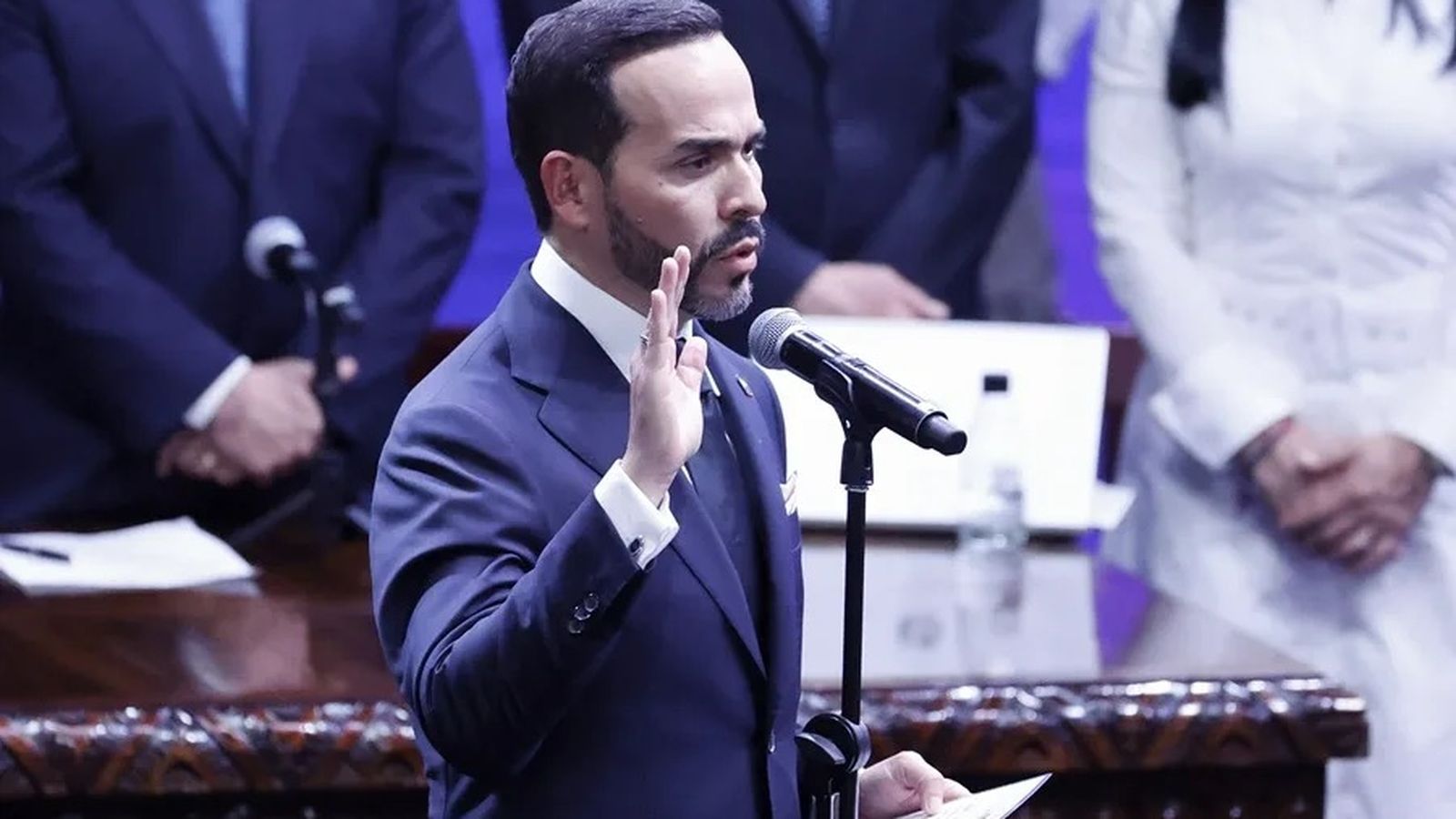 Abelardo de la Espriella jura como presidente de Colombia para el periodo 2026-2030 este viernes en Cali (Colombia)