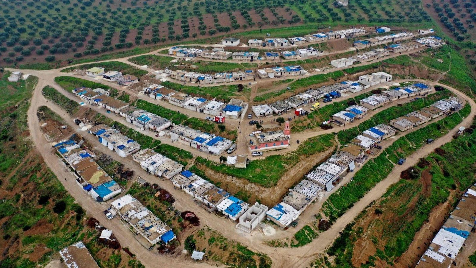 Siria. Campo de refugiados