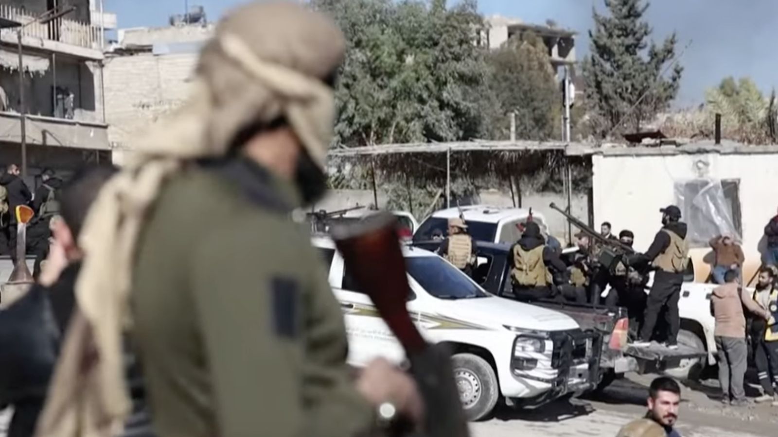 Siria 2026. Captura del canal France24