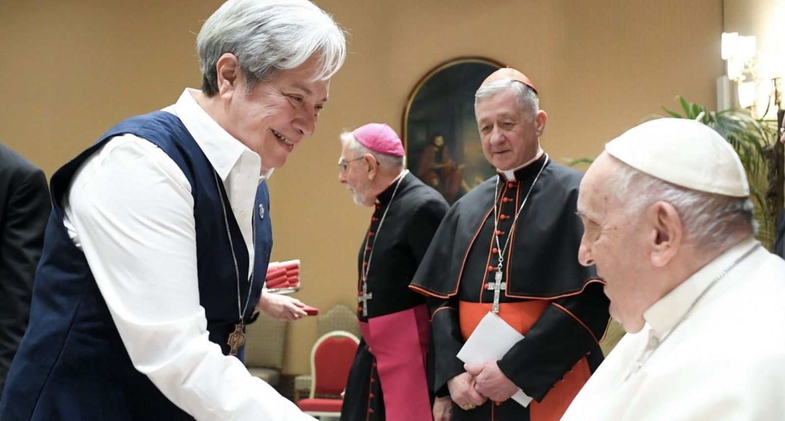 Francisco y la hermana Pimentel