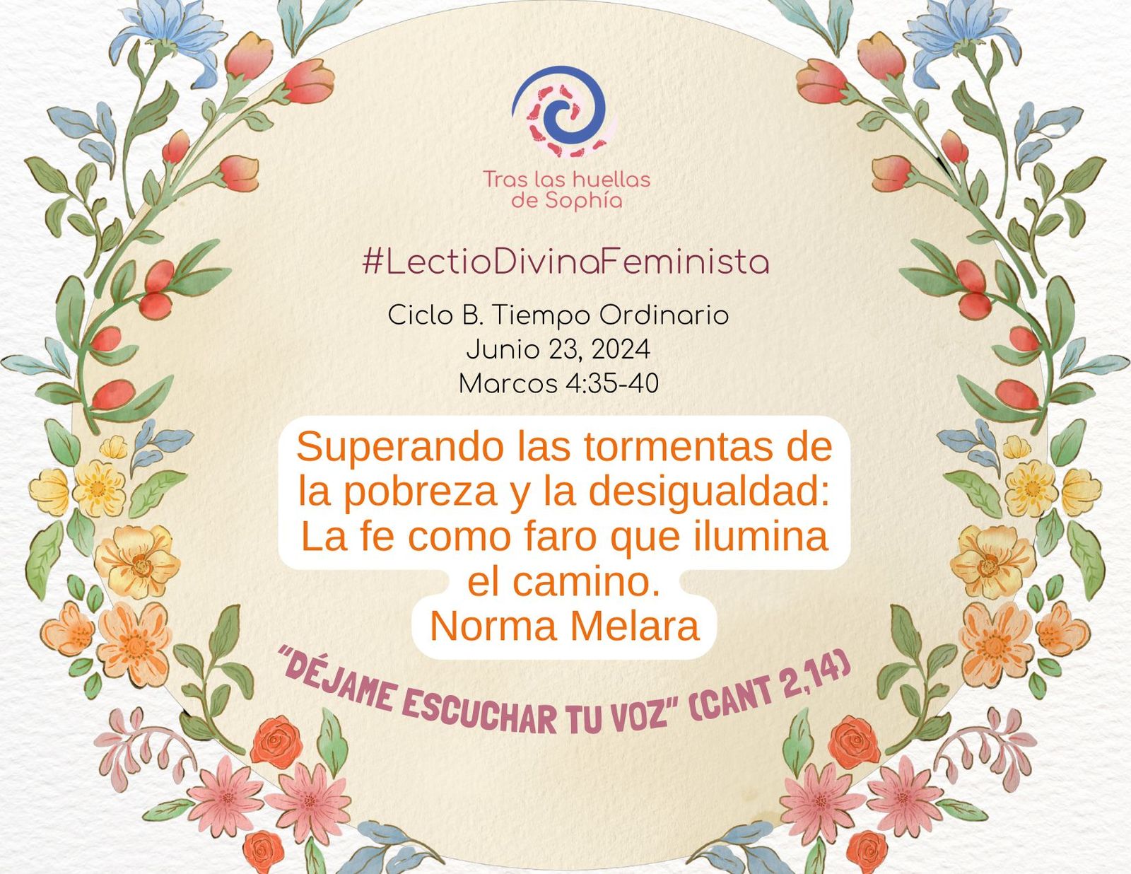 Superando las tormentas de la pobreza y la desigualdad: La fe como faro que ilumina el camino