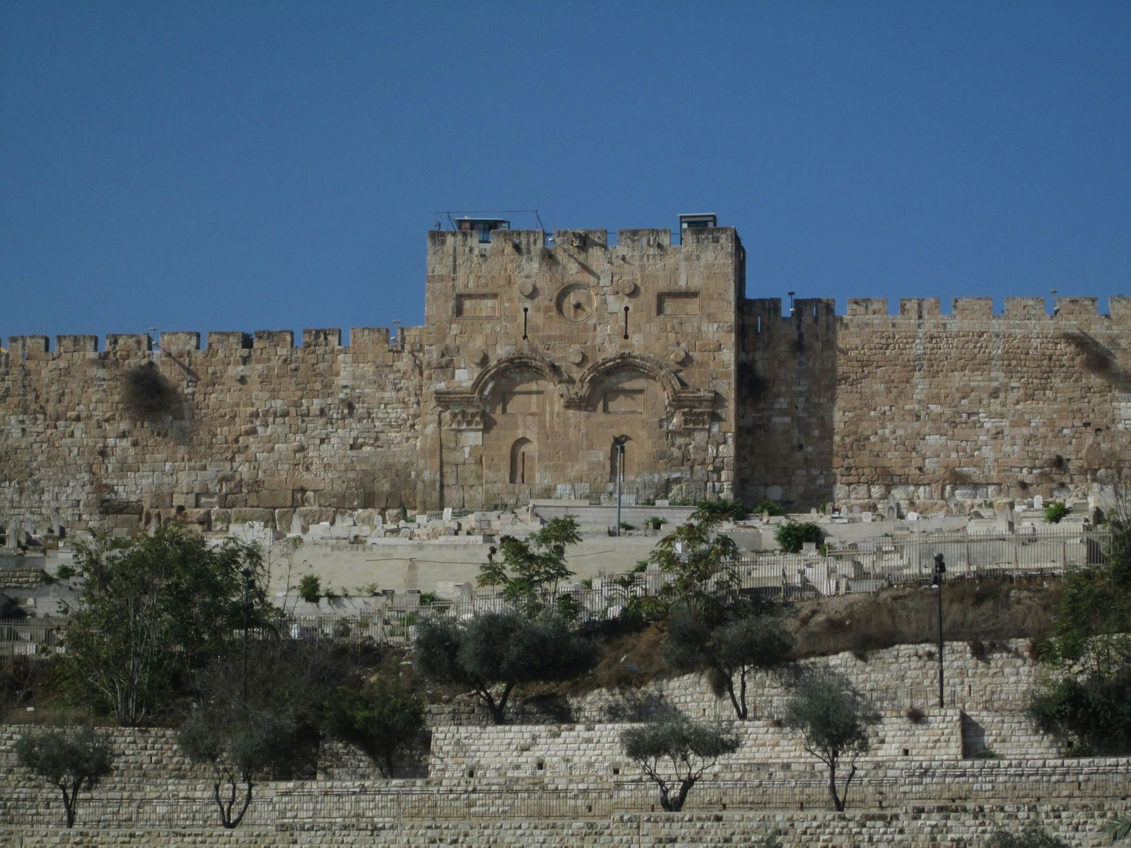 Vista del Muro de Jerusalén