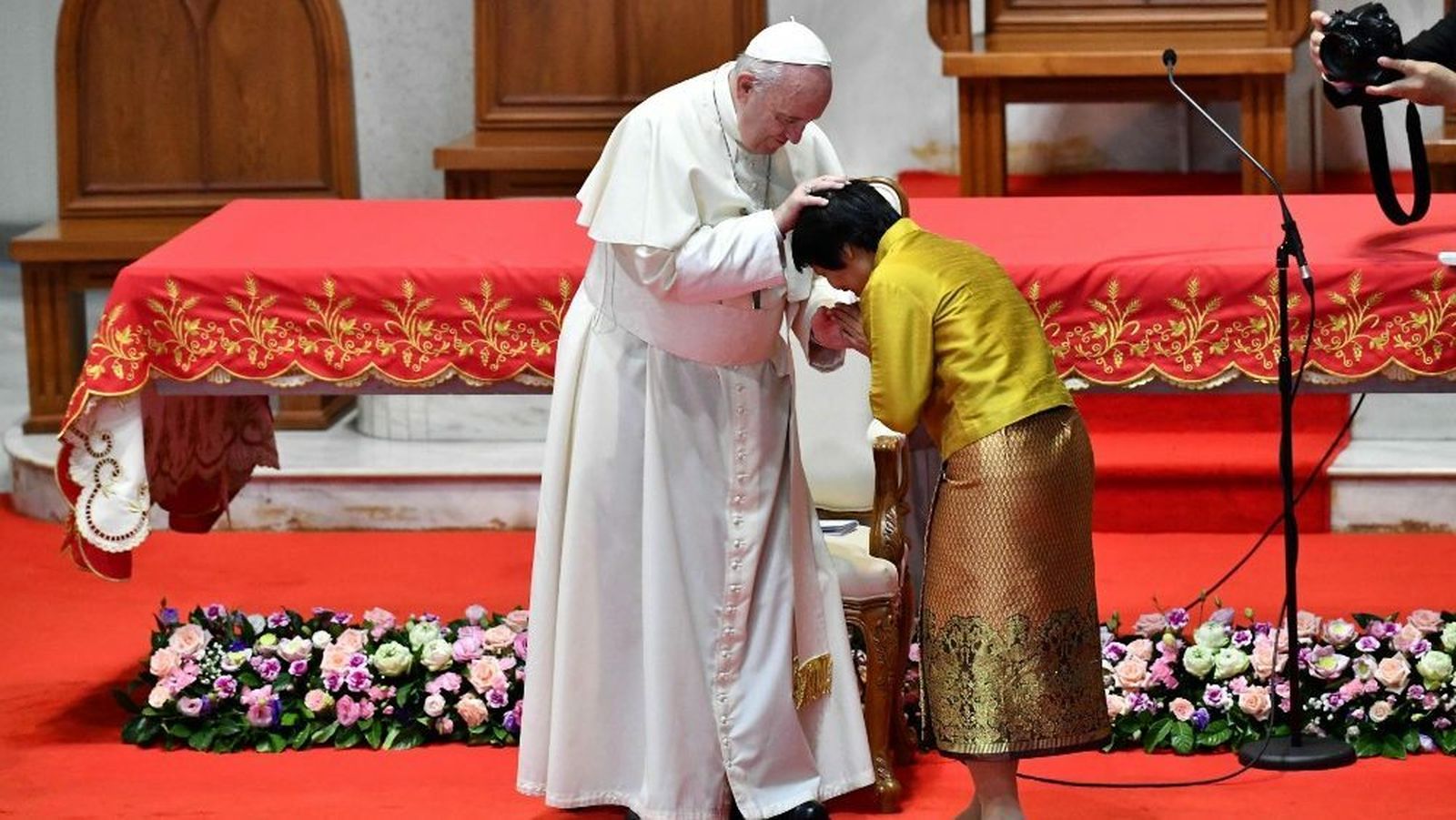 Francisco, con Benedetta