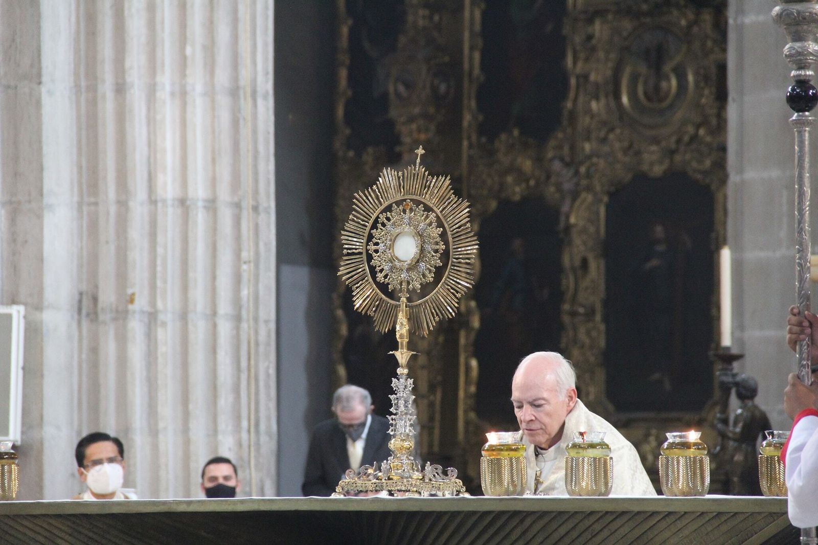 La Eucaristía es el centro y culmen de nuestra fe y de nuestro caminar como comunidad de discípulos, como Iglesia: Cardenal Aguiar