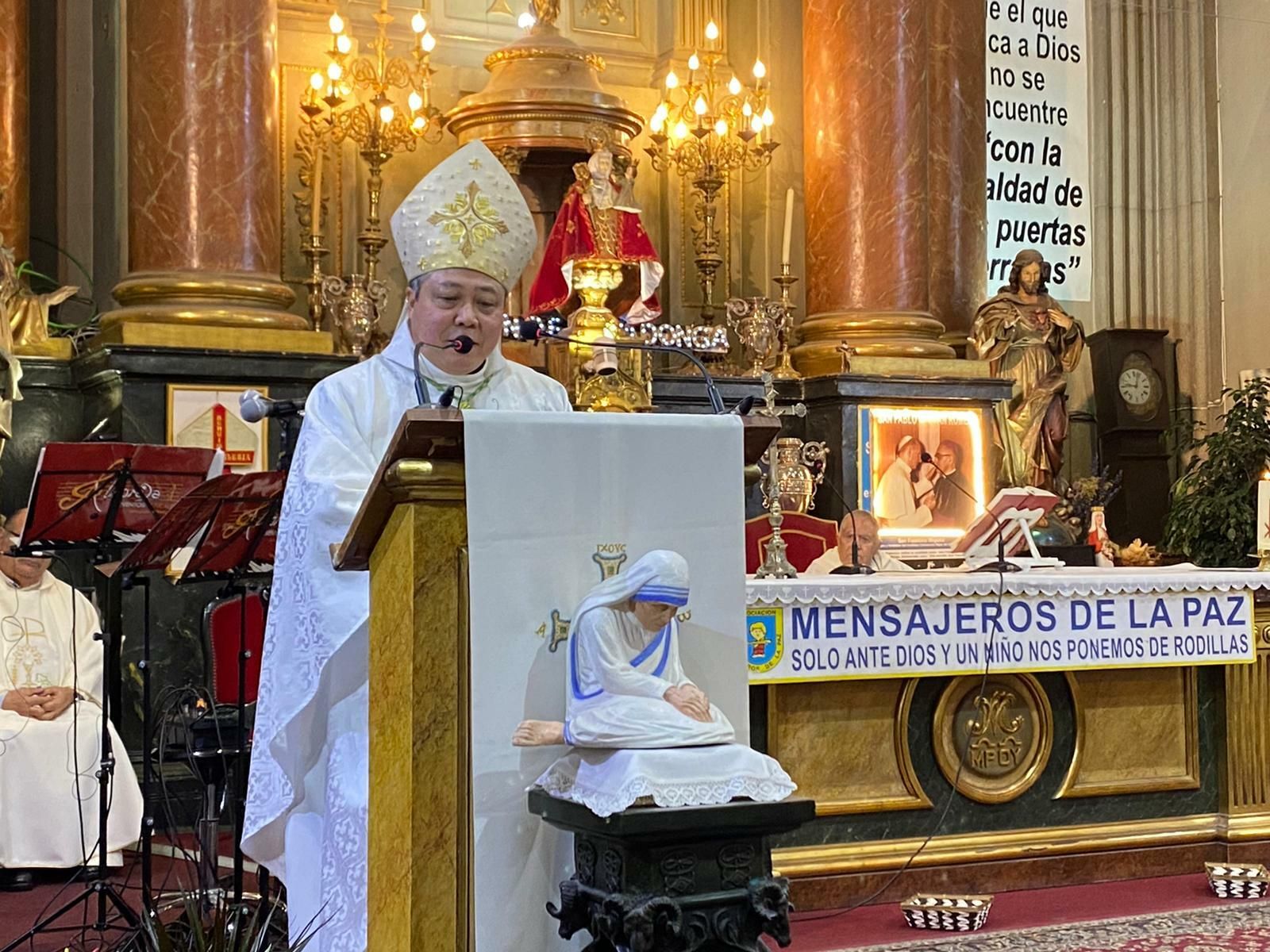 Homilía del Nuncio Auza en San Antón