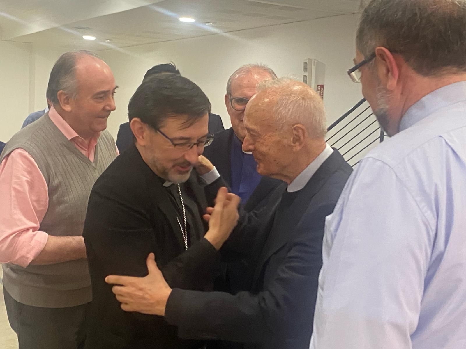 Cobo, con Laboa y Bru