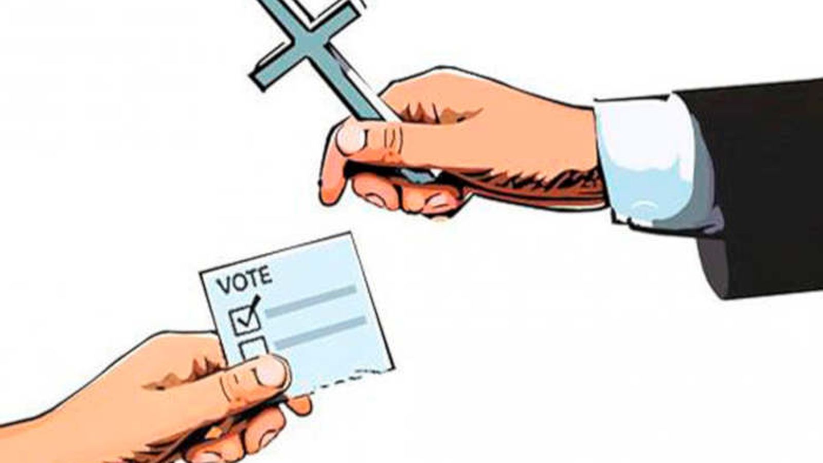 La politica con la religión