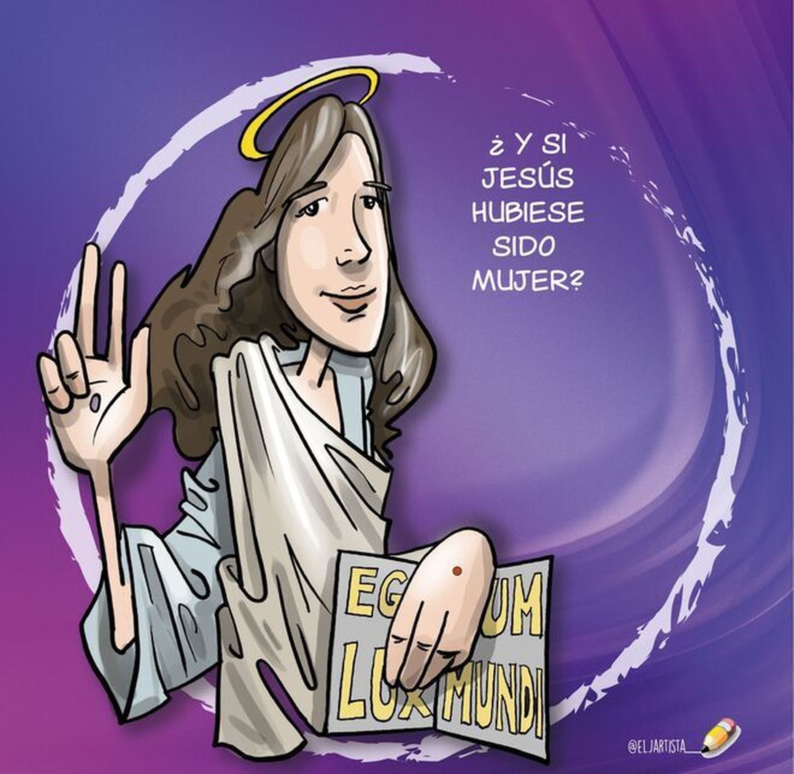 Y si Dios se hubiera encarnado mujer. por Vicente L. García Corres y Paloma Pérez Munaín