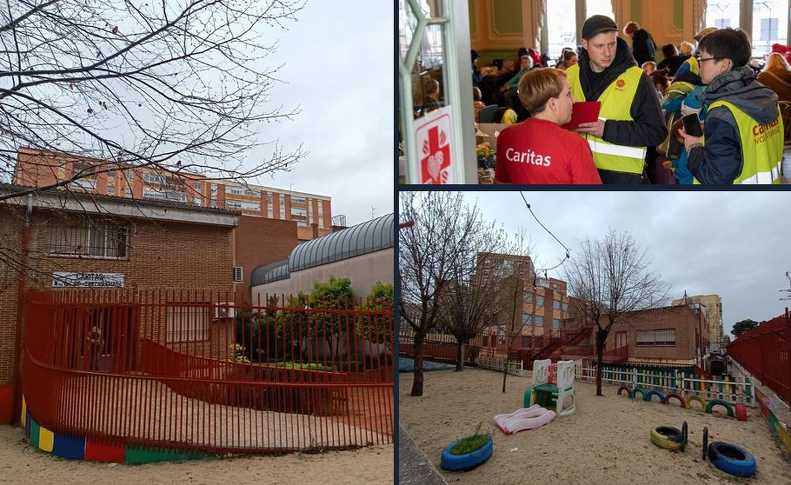 Primer centro de acogida de refugiados ucranianos en el sur de Madrid