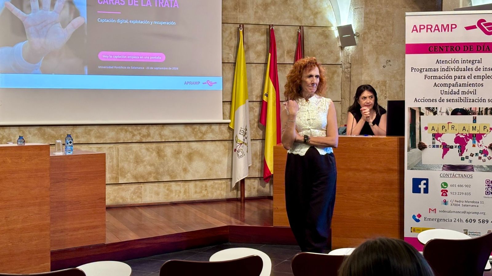 Presentación en la UPSA de la Guía de Intervención Psicológica con Víctimas de Trata y Explotación Sexual