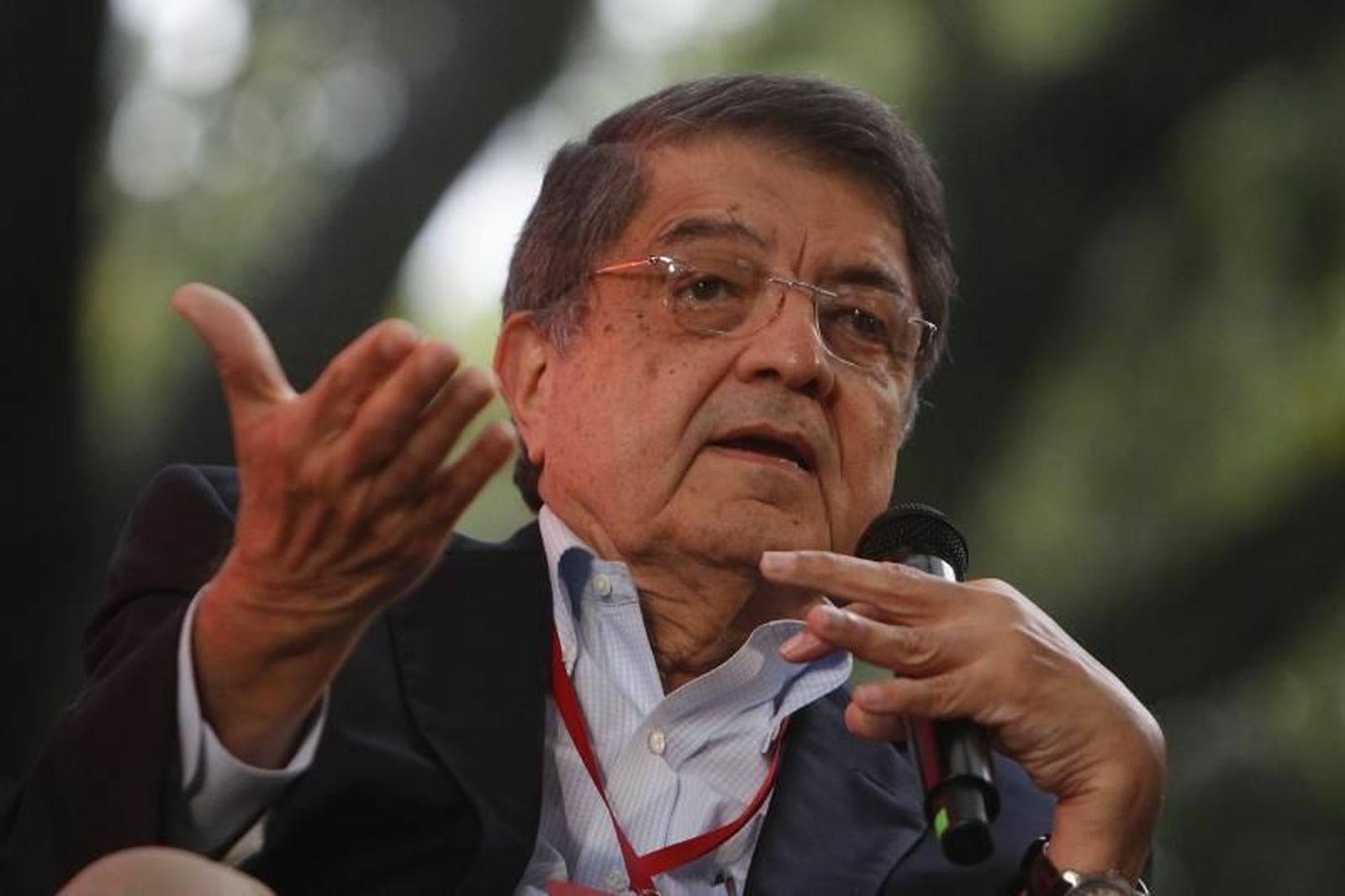 El escritor y ex-vicepresidente nicaragüense, Sergio Ramírez