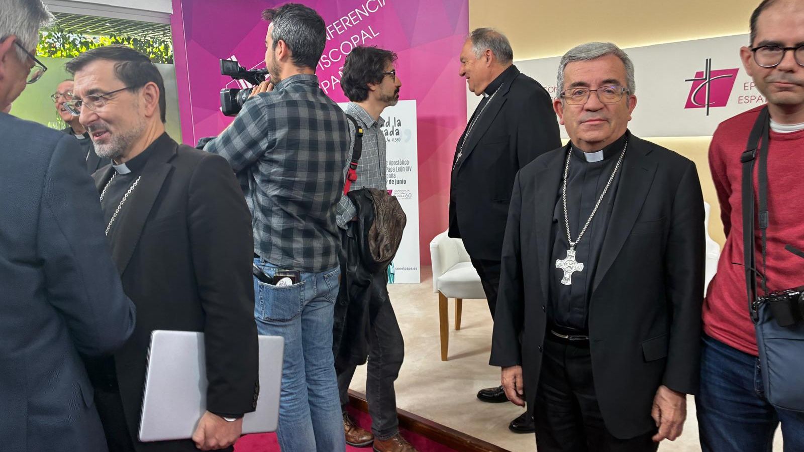Cobo y Argüello, tras la rueda de prensa