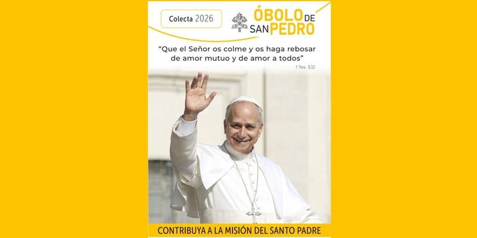 Colecta Óbolo san Pedro