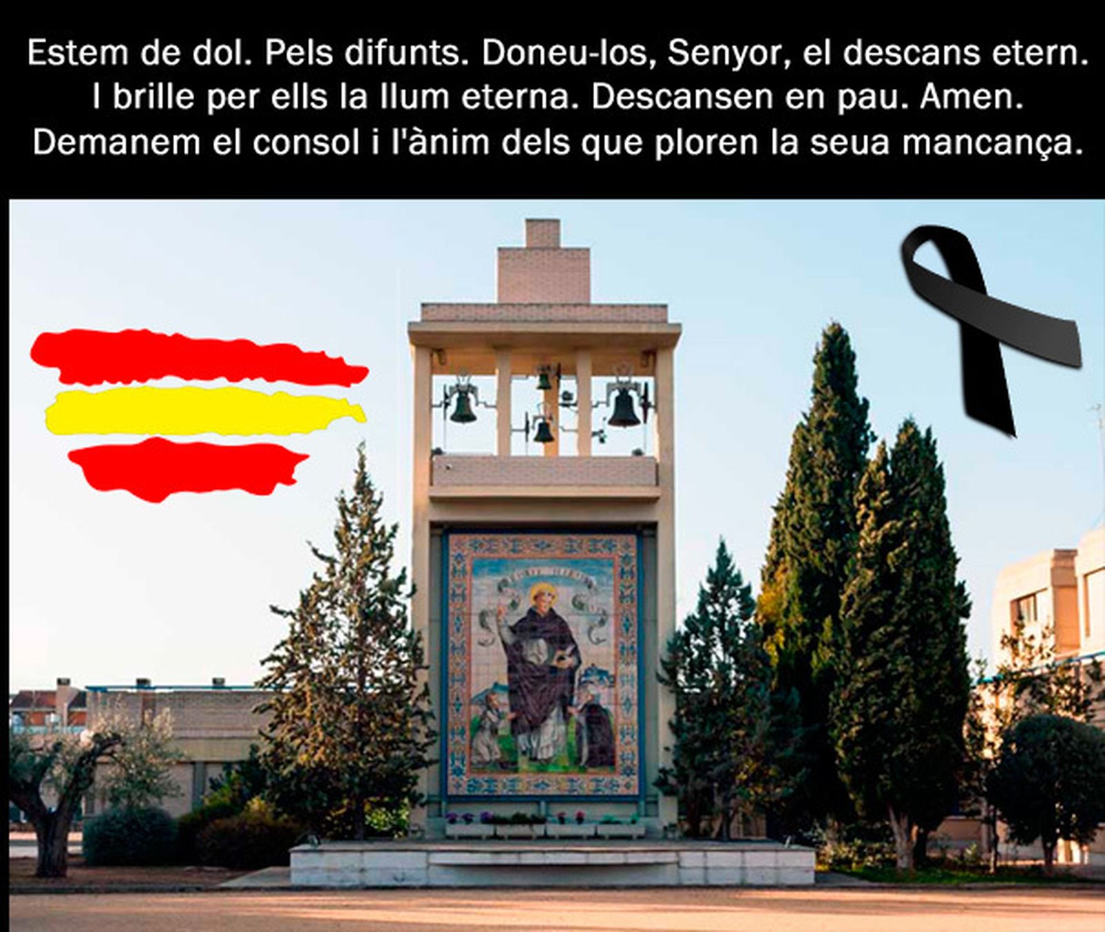 San Vicente Ferrer en el Colegio que fundara