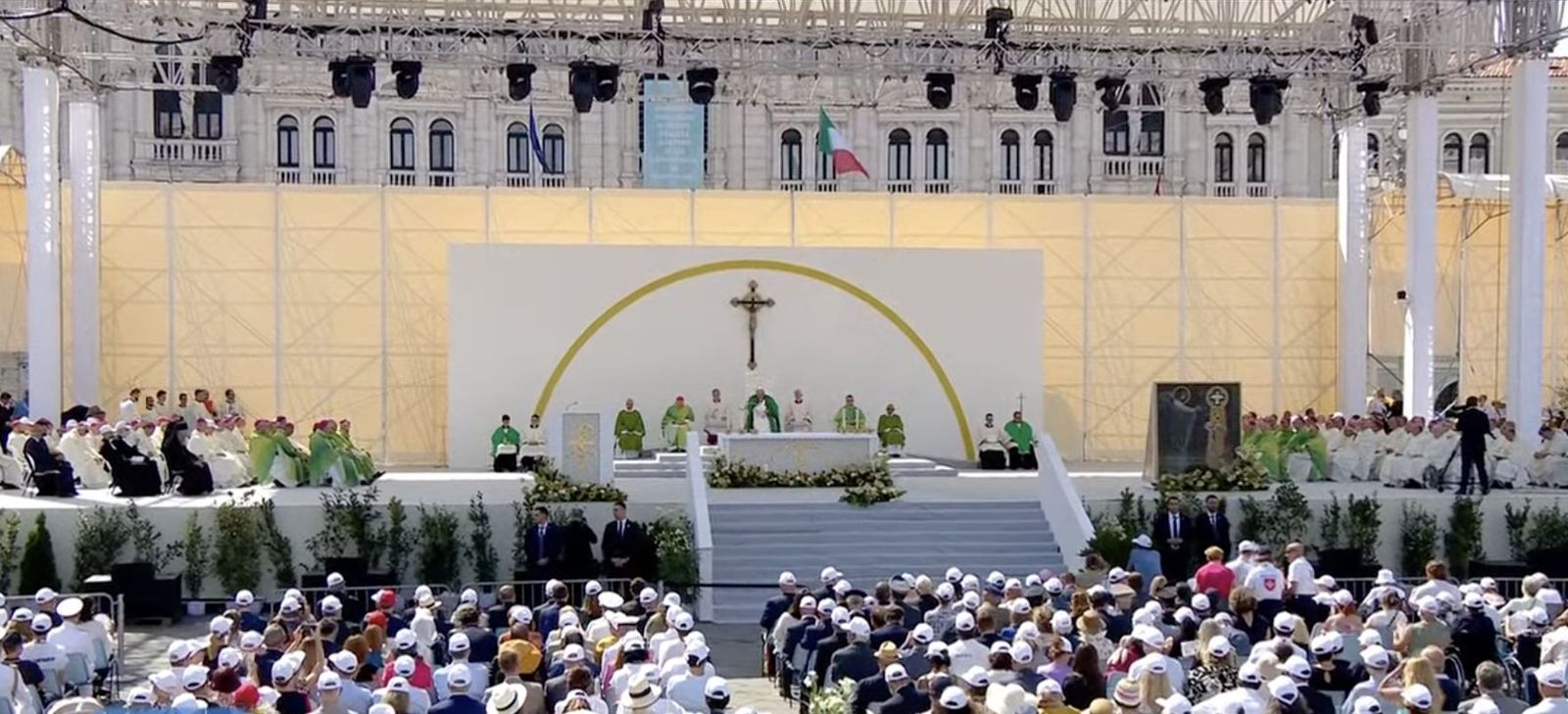 Misa del Papa en Trieste