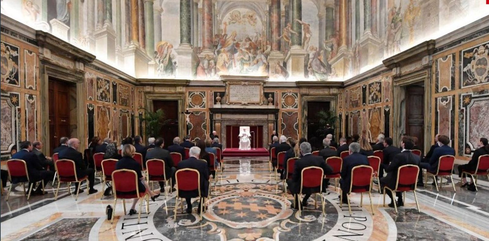 El Papa y la Fundación Biomédica