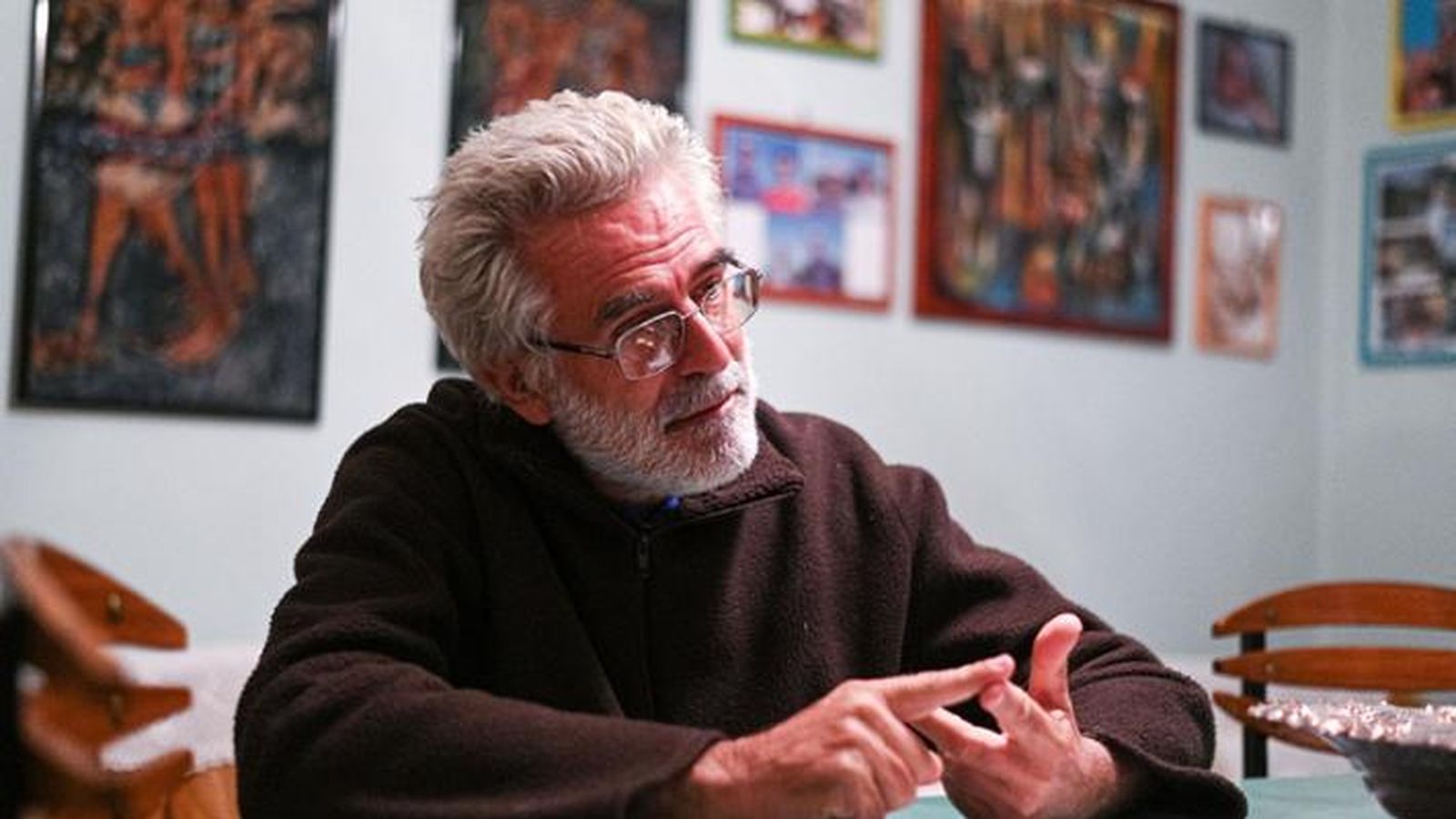 Padre Massimo Miraglio, misionero en Haití