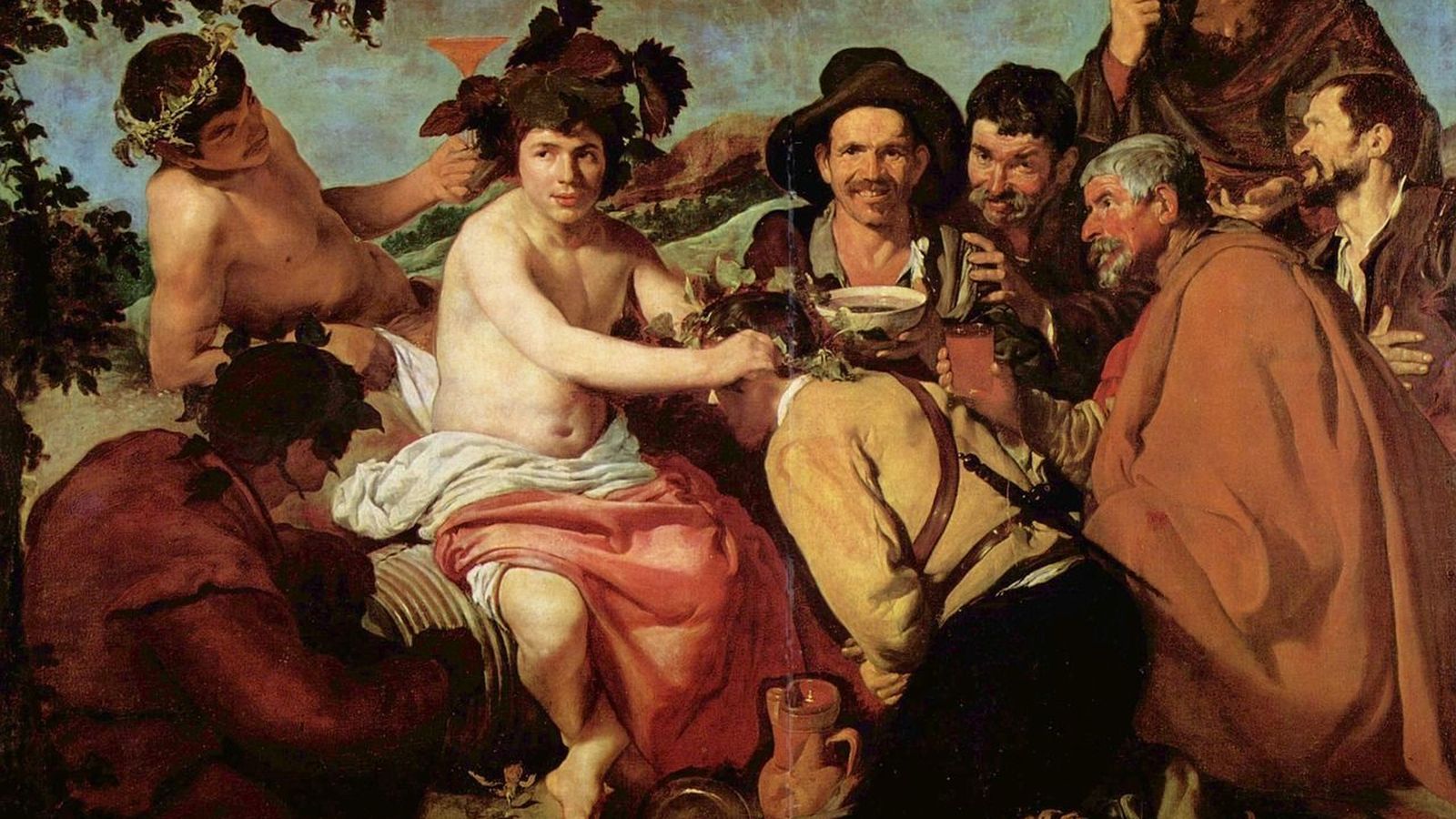 Los borrachos. Velázquez.