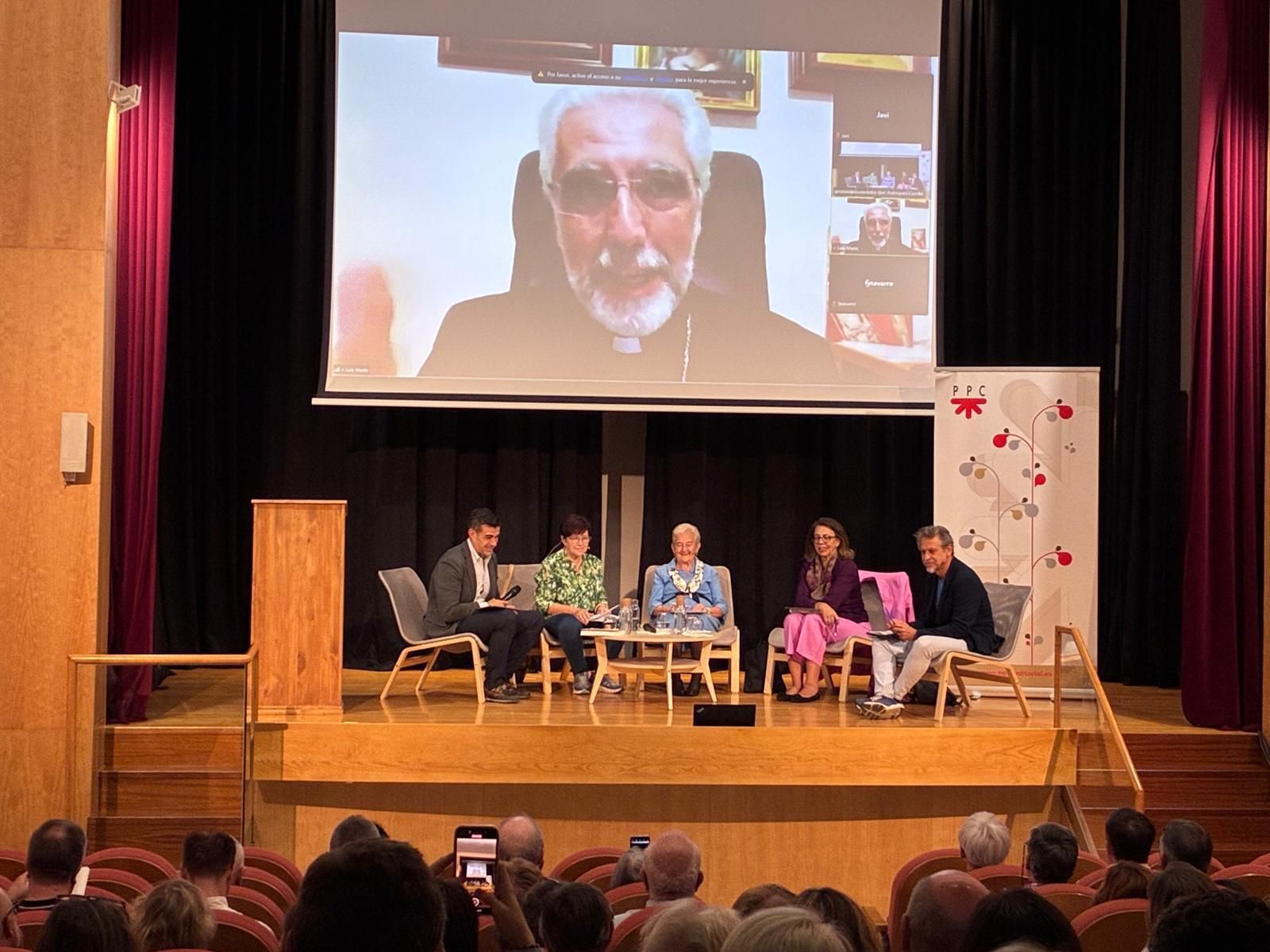 Luis San Martín, durante la presentación