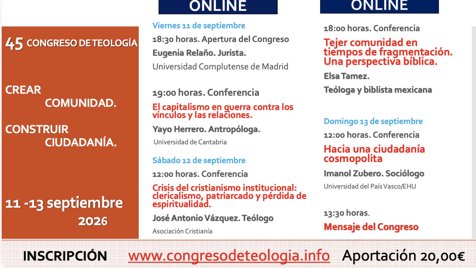 Programa del Congreso 2026