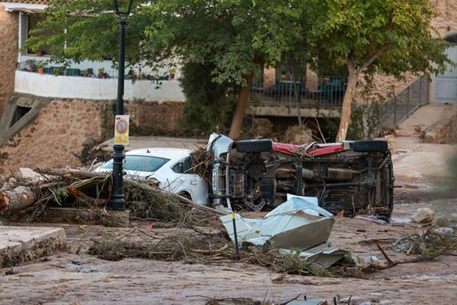 Estragos de la DANA en Letur